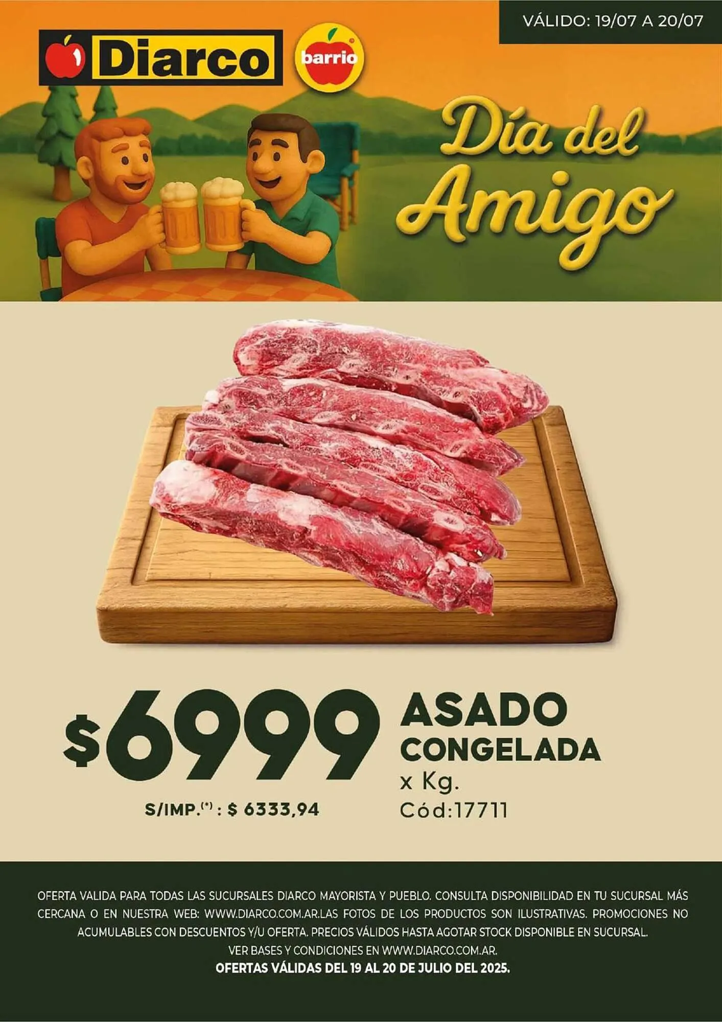 Ofertas de Catálogo Diarco 19 de julio al 20 de julio 2025 - Página 1 del catálogo
