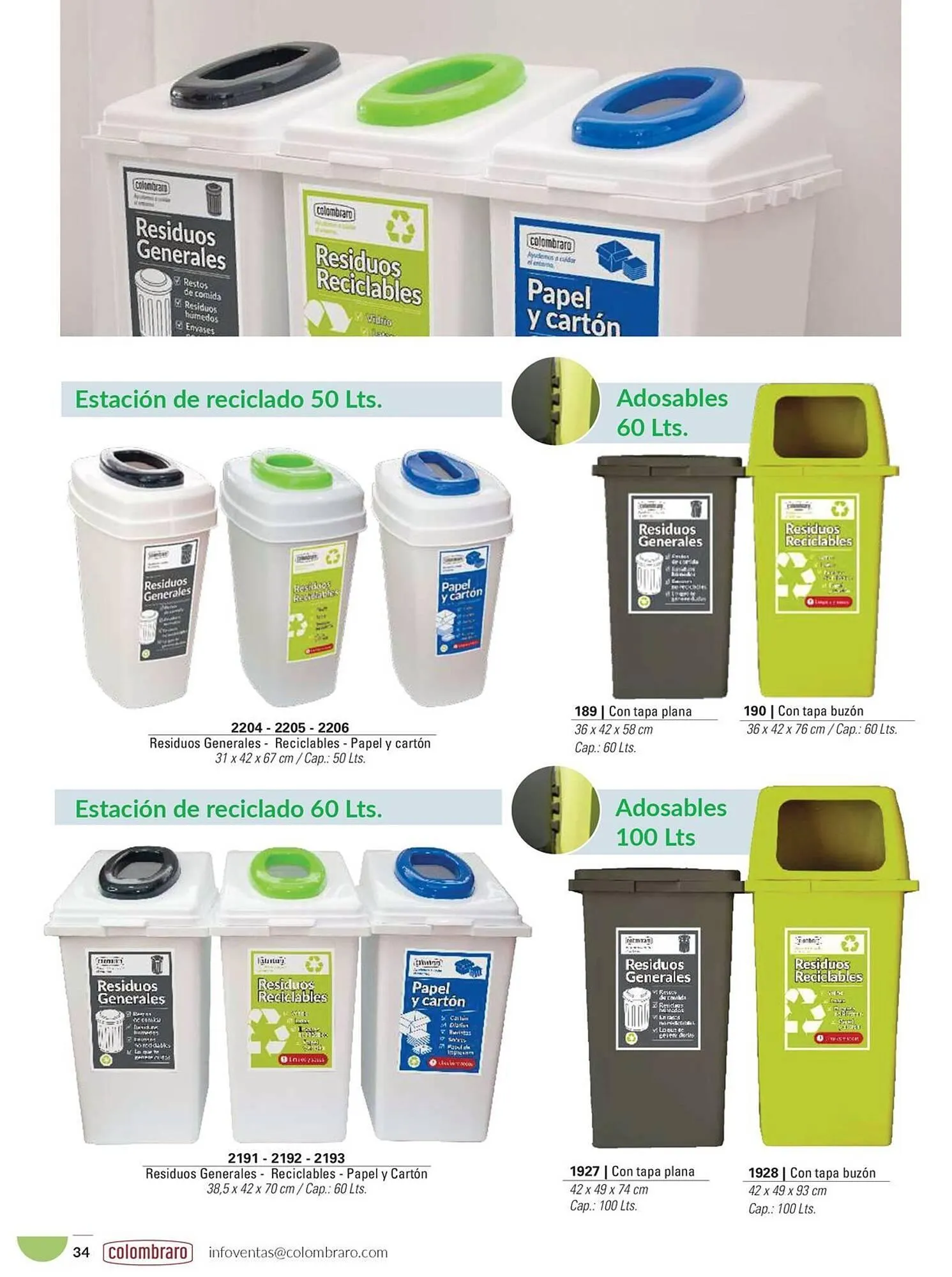 Ofertas de Catálogo Colombraro 27 de enero al 1 de abril 2025 - Página 34 del catálogo