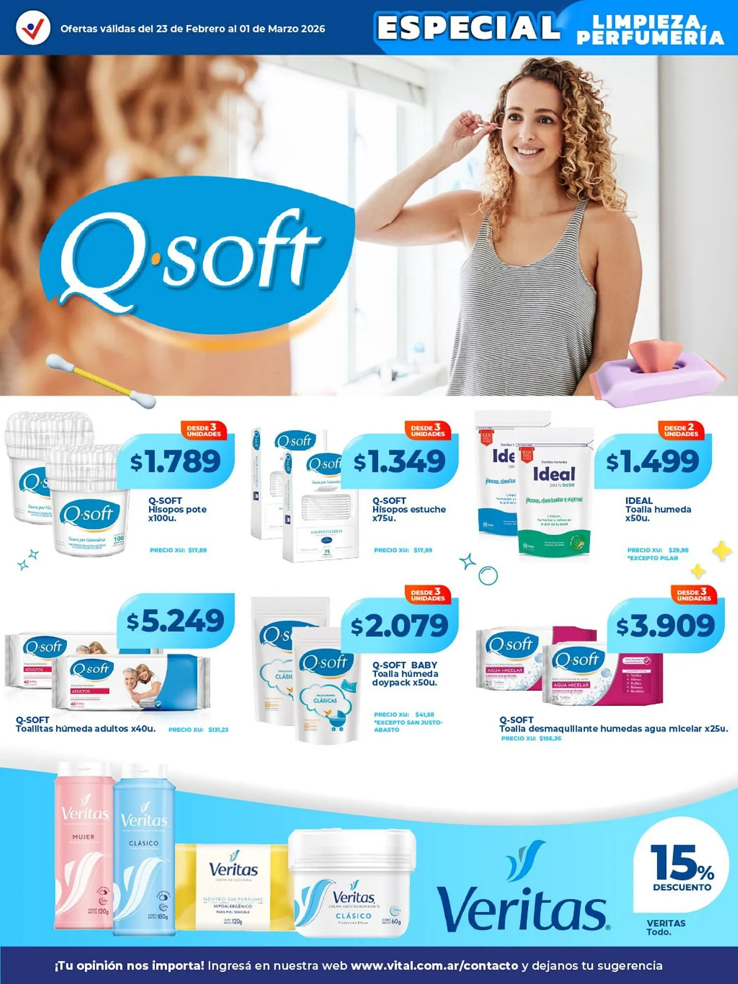 Ofertas de Catálogo Supermayorista Vital 24 de febrero al 1 de marzo 2026 - Página 7 del catálogo