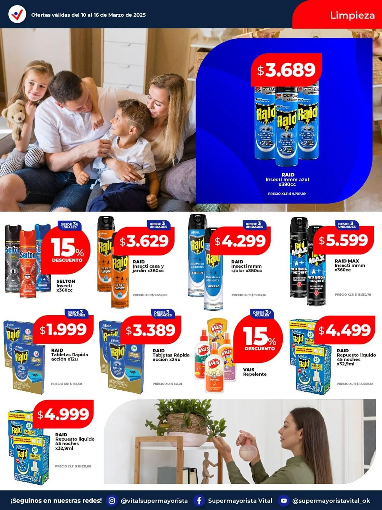 Ofertas de Catálogo Supermayorista Vital 10 de marzo al 16 de marzo 2025 - Página 10 del catálogo