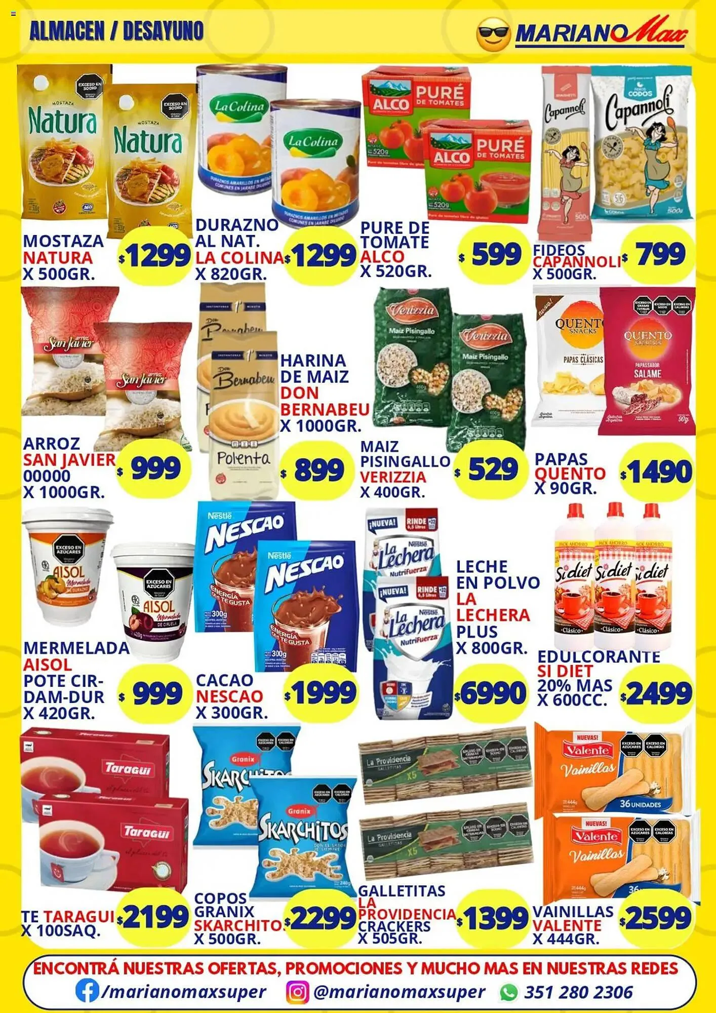 Ofertas de Catálogo Supermercados Mariano Max 14 de mayo al 21 de mayo 2025 - Página 2 del catálogo