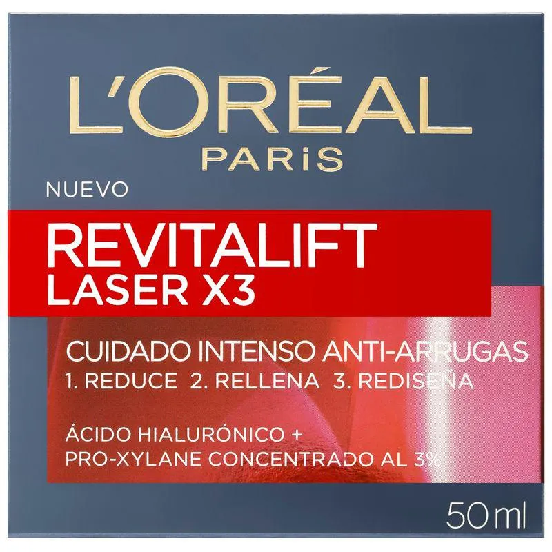 Crema intensiva Antiedad Revitalift Laser de Día X3 x 50 gr