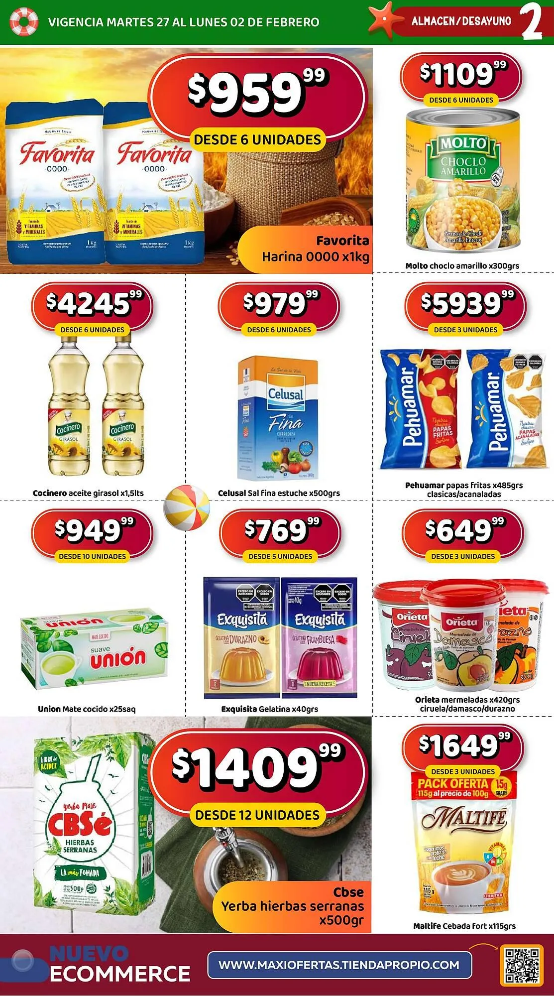 Ofertas de Catálogo Maxi Ofertas 27 de enero al 2 de febrero 2026 - Página 2 del catálogo