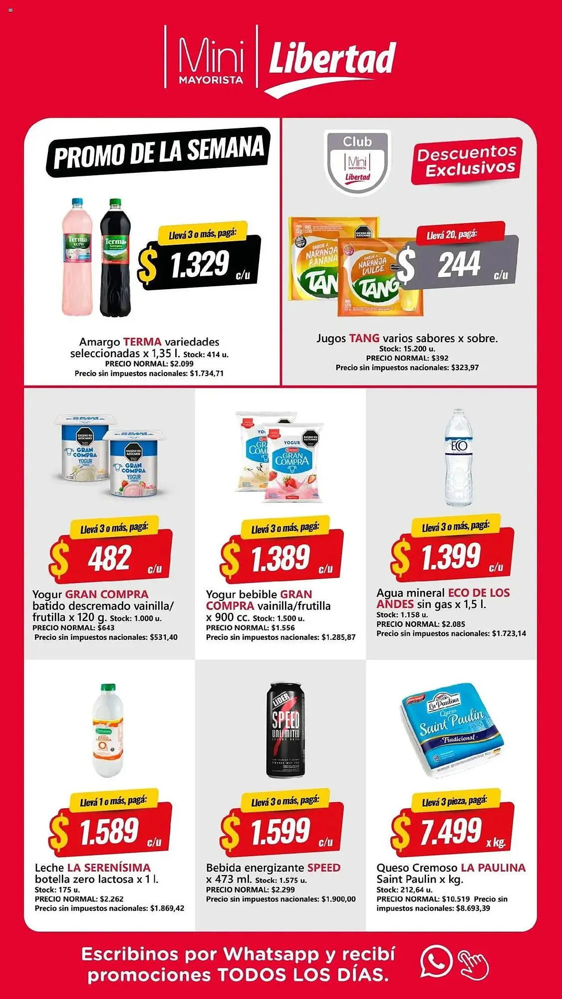 Ofertas de Catálogo Hipermercado Libertad 3 de mayo al 11 de mayo 2025 - Página 6 del catálogo