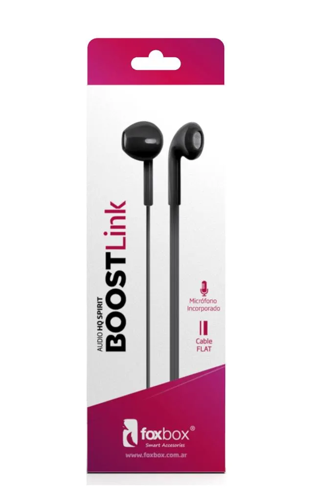 Foxbox Boost Link Auriculares con Cable