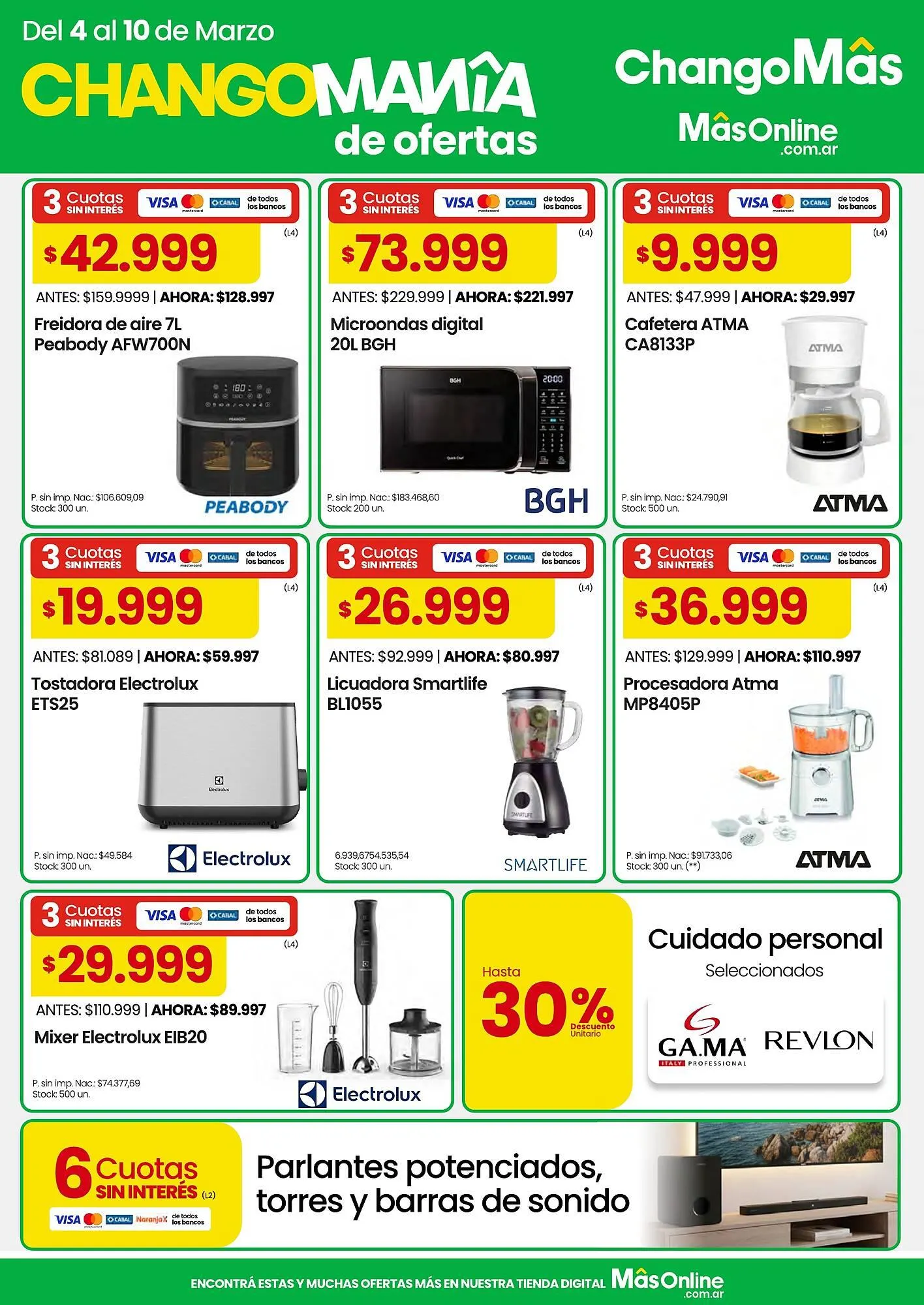 Ofertas de Catálogo Changomas 4 de marzo al 10 de marzo 2026 - Página 10 del catálogo