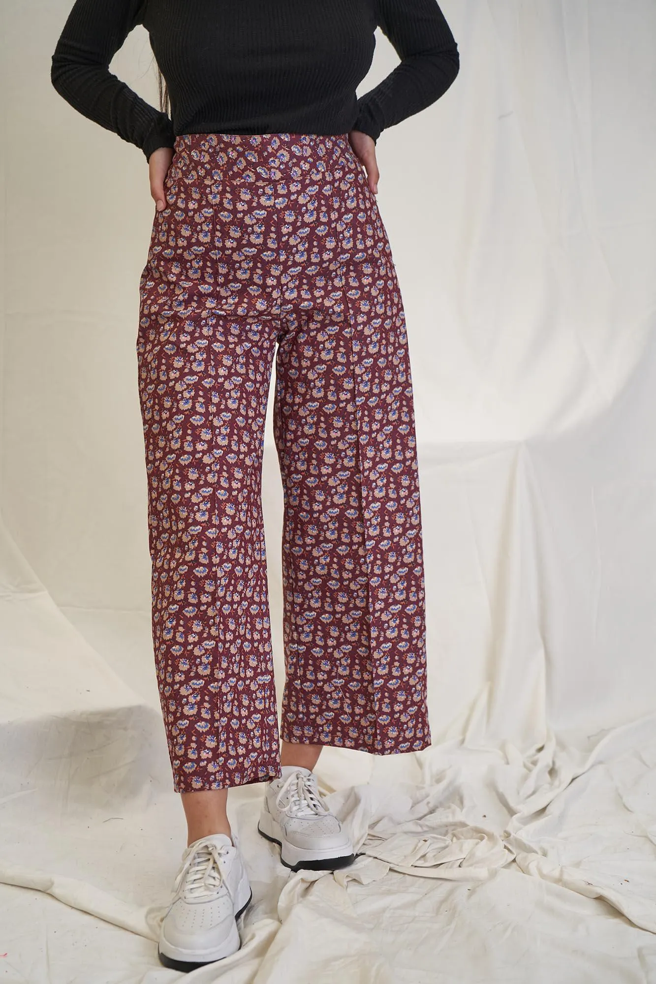 pantalon pradera bordo