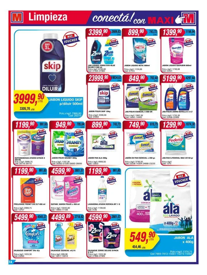 Ofertas de Ofertas Maxiconsumo 4 de junio al 9 de junio 2024 - Página 14 del catálogo