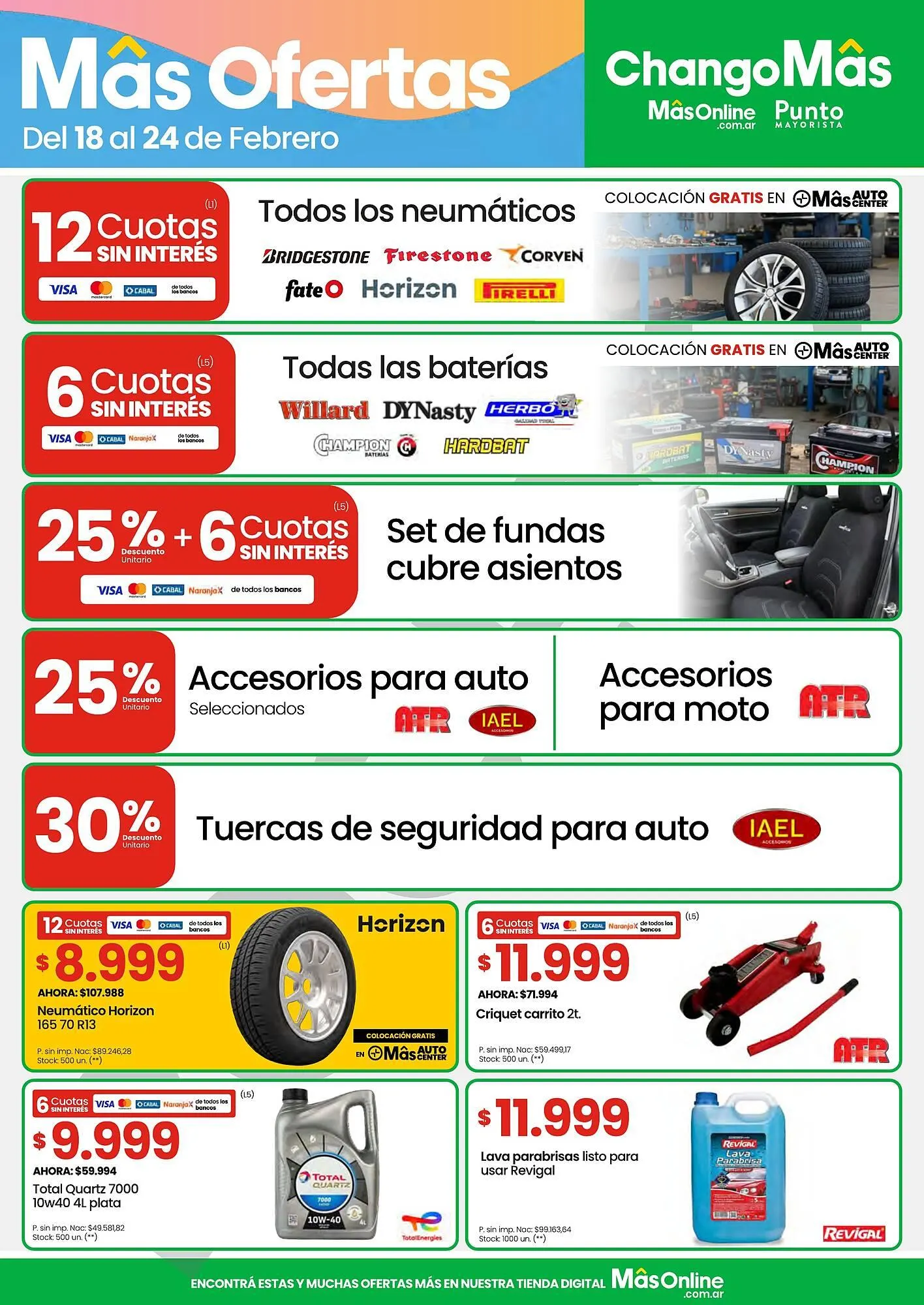 Ofertas de Catálogo Changomas 18 de febrero al 24 de febrero 2026 - Página 17 del catálogo