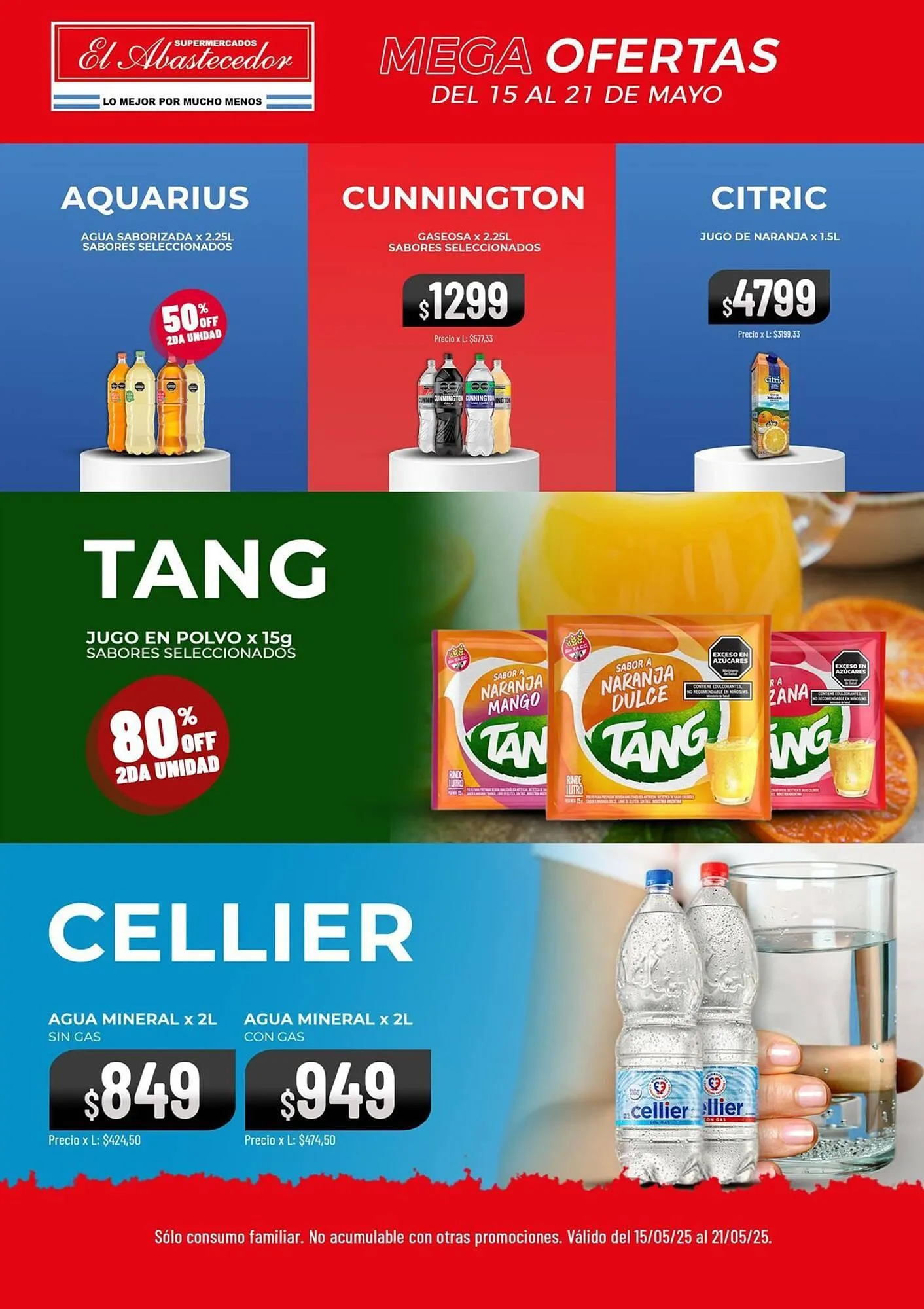 Ofertas de Catálogo El Abastecedor 15 de mayo al 22 de mayo 2025 - Página 11 del catálogo