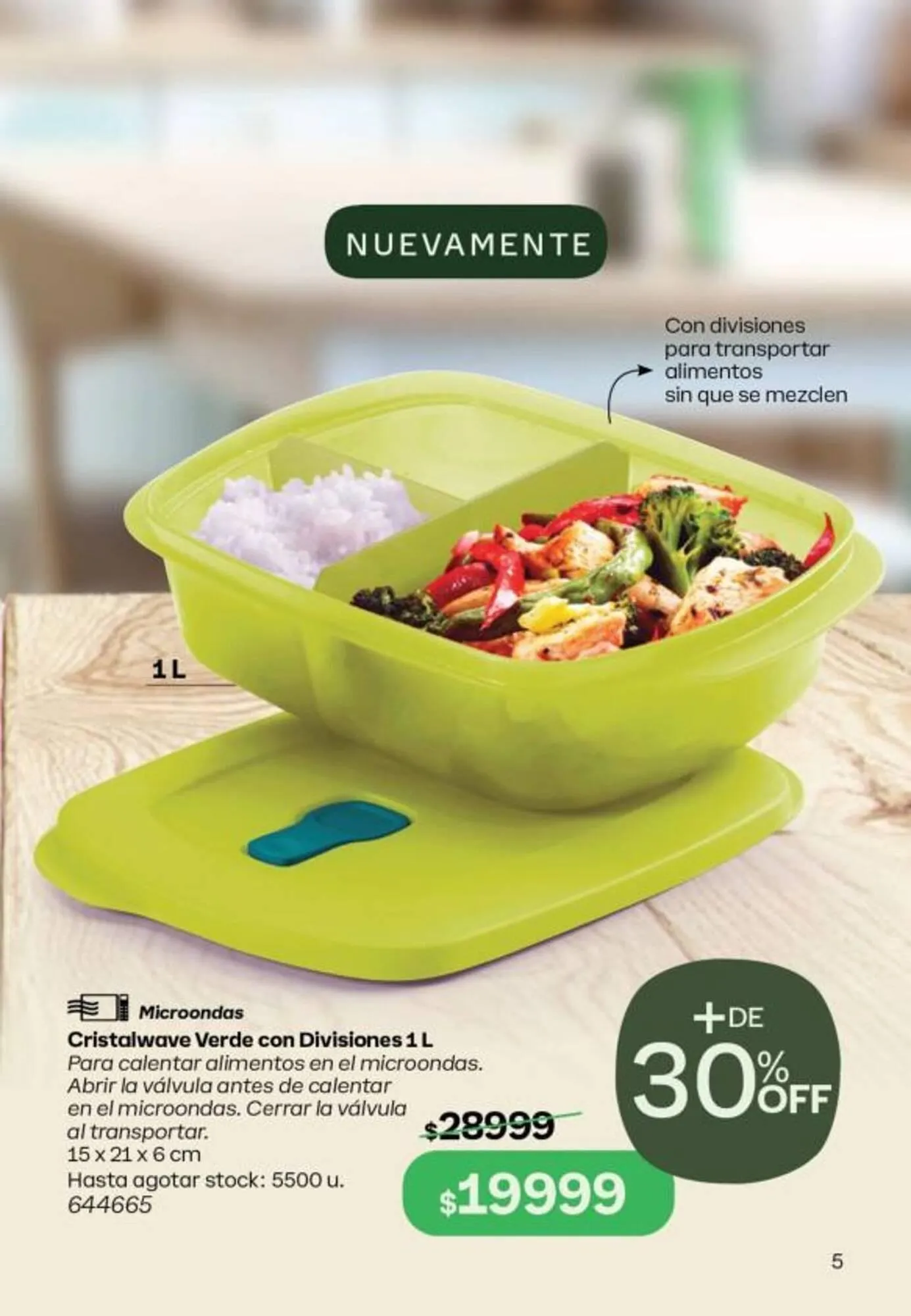 Ofertas de Catálogo Tupperware 15 de abril al 30 de abril 2025 - Página 6 del catálogo