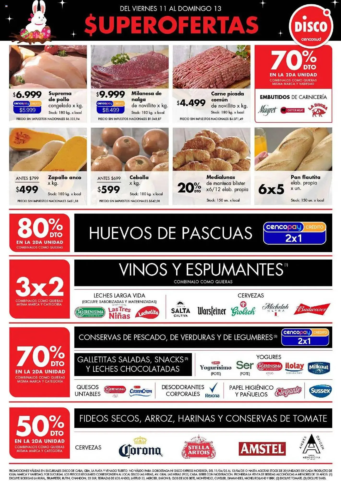 Ofertas de Catálogo Disco 11 de abril al 13 de abril 2025 - Página 1 del catálogo