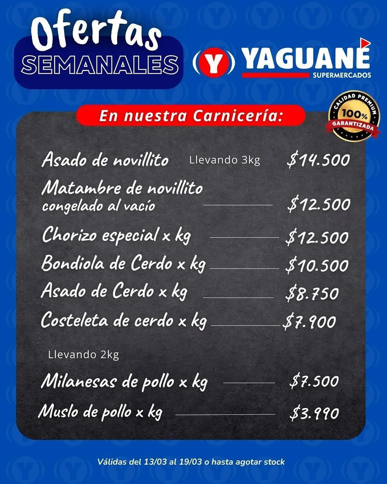 Ofertas de Catálogo Yaguane Supermercados 13 de marzo al 19 de marzo 2026 - Página 4 del catálogo