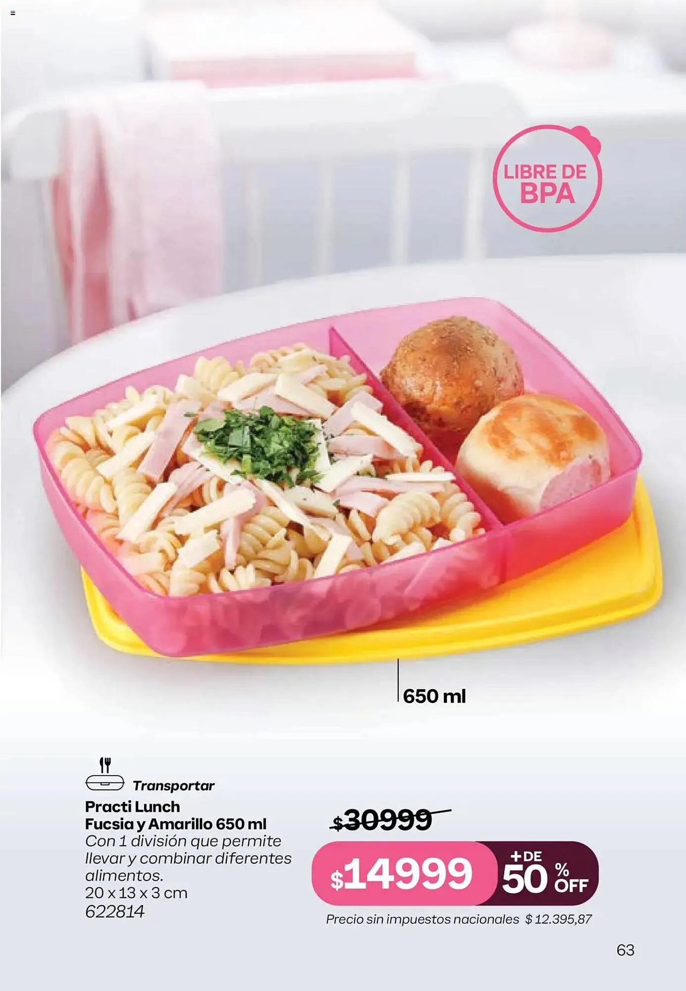 Ofertas de Folleto Tupperware 8 de septiembre al 22 de septiembre 2025 - Página 64 del catálogo