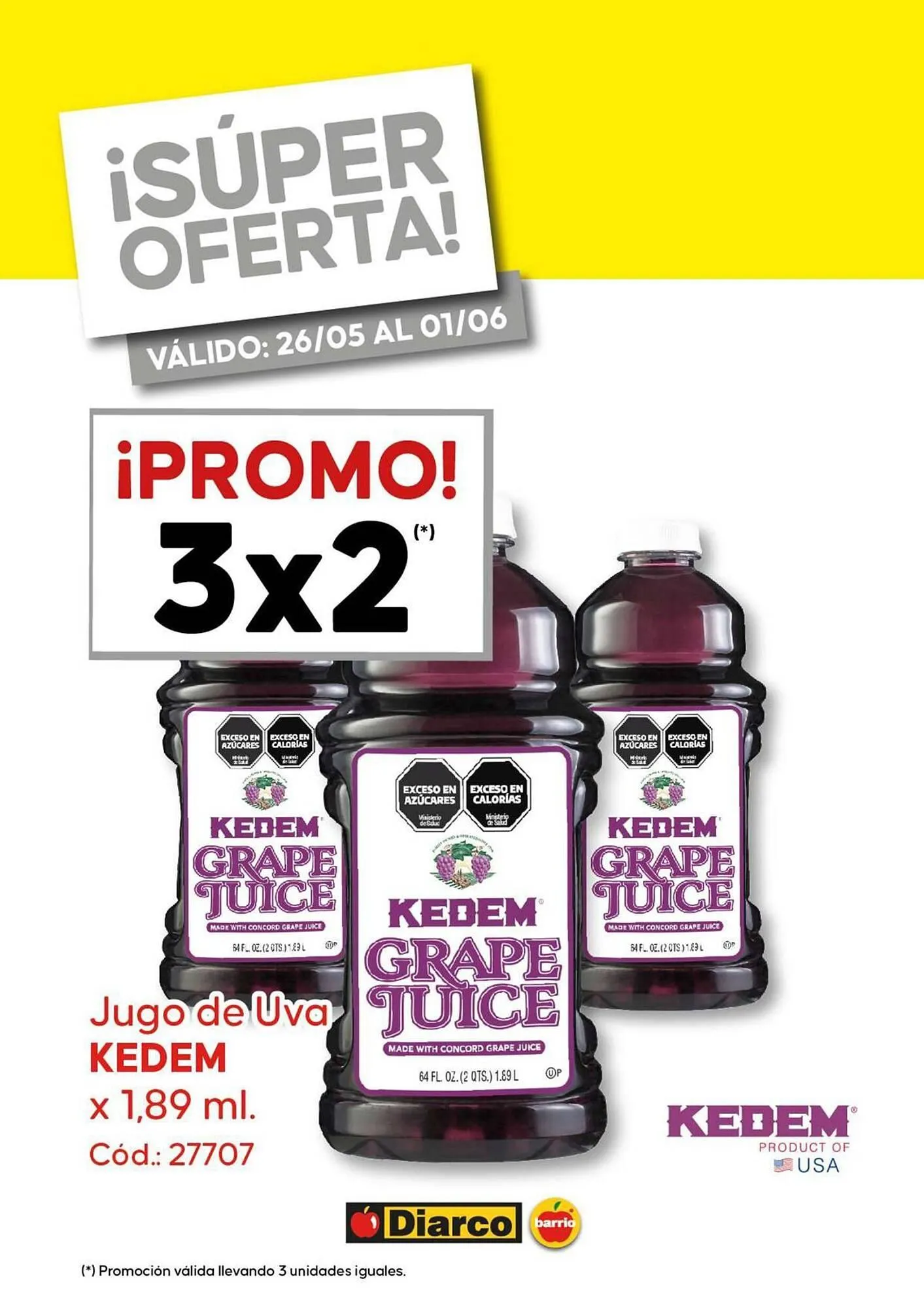 Ofertas de Catálogo Diarco 26 de mayo al 1 de junio 2025 - Página 1 del catálogo