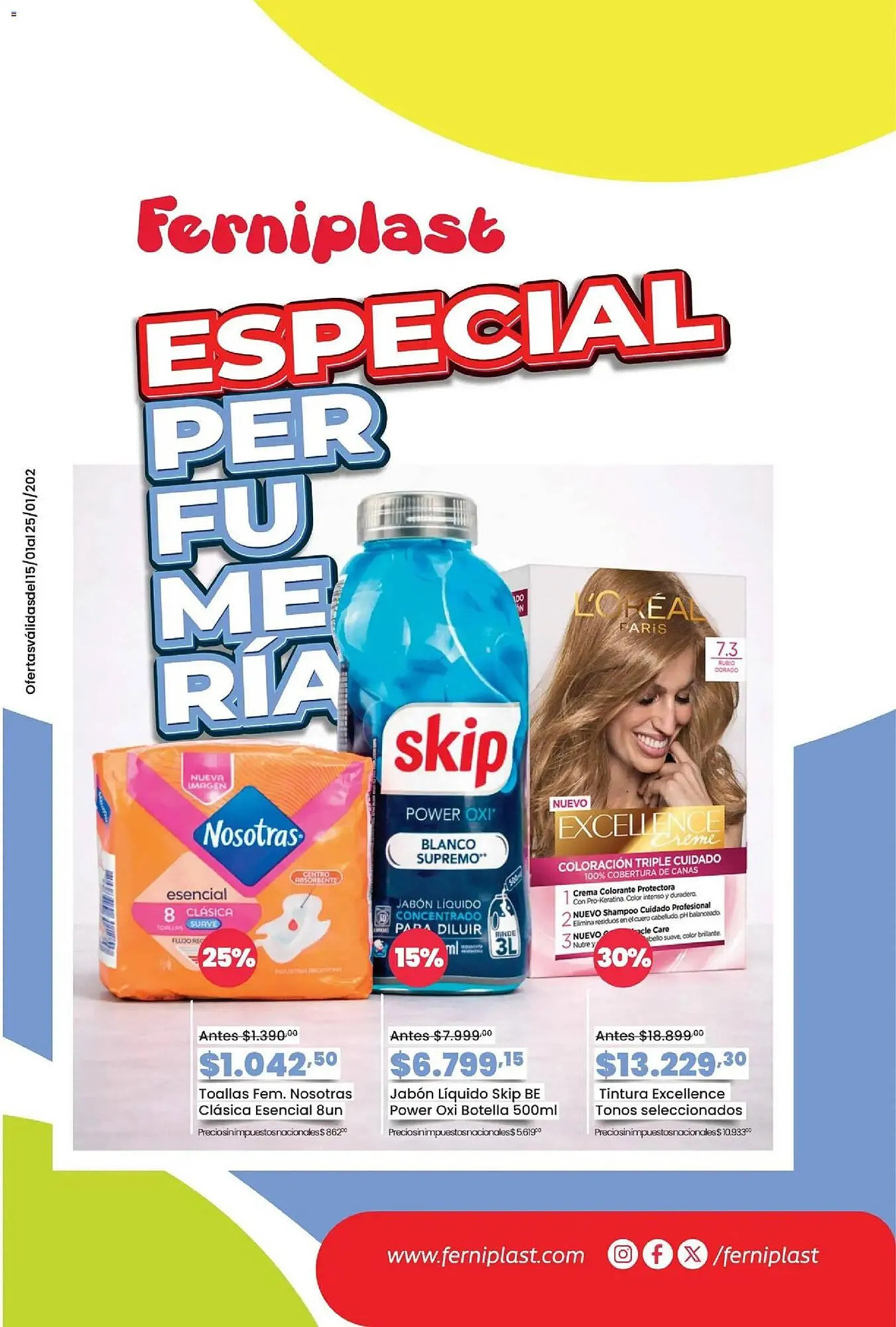 Ofertas de Catálogo Ferniplast 15 de enero al 25 de enero 2026 - Página 1 del catálogo
