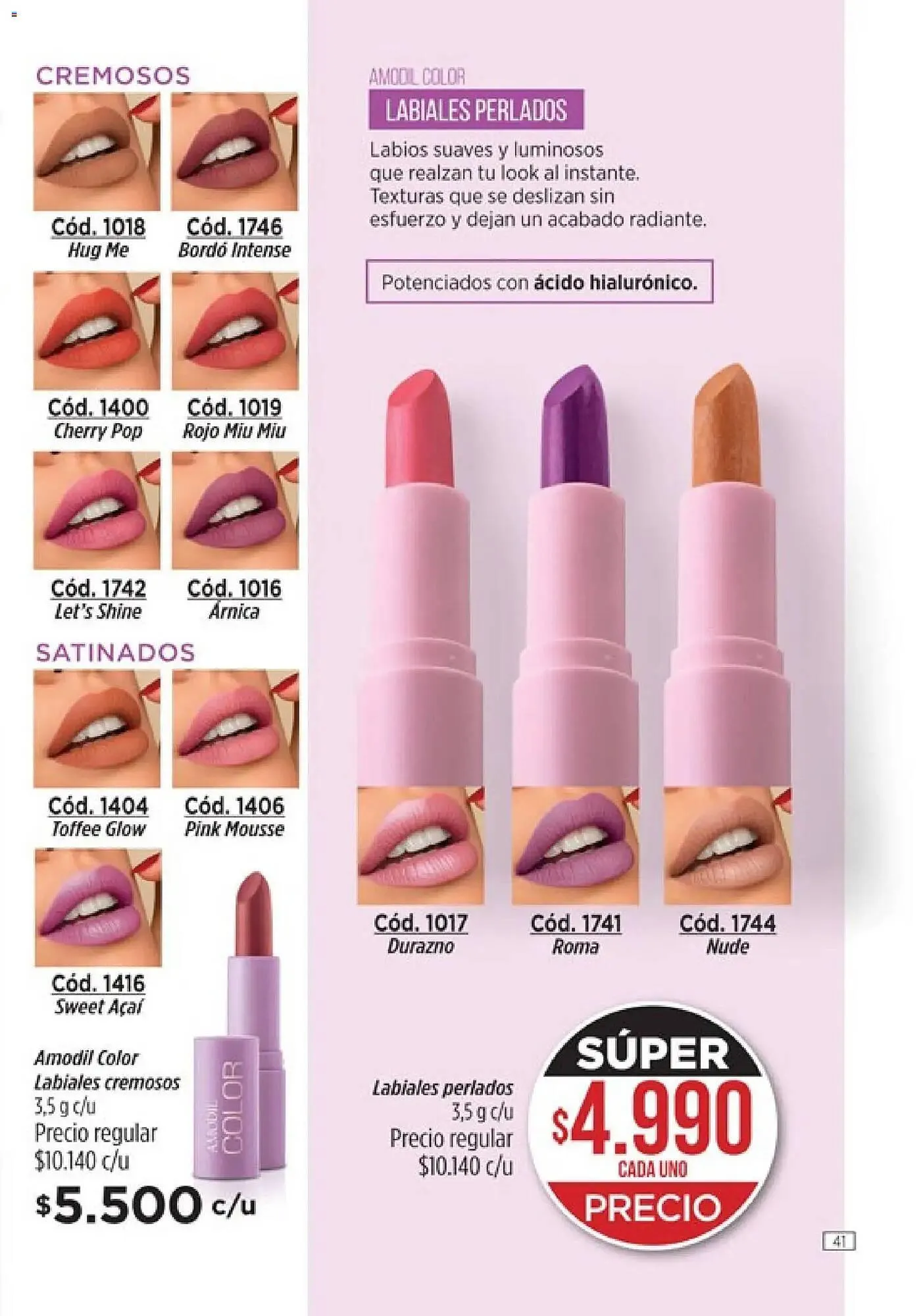 Ofertas de Catálogo Amodil 1 de marzo al 31 de marzo 2026 - Página 41 del catálogo