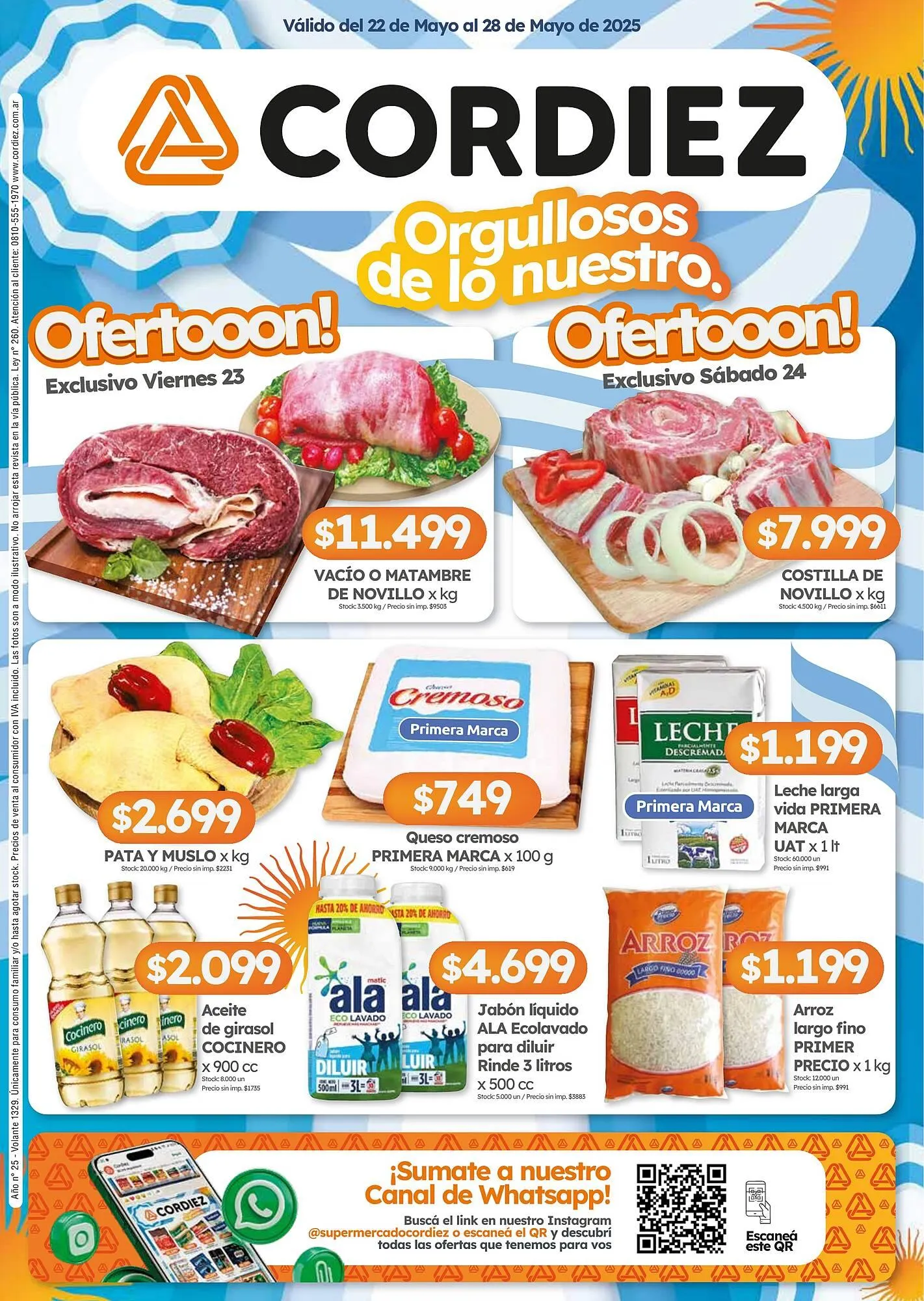 Ofertas de Catálogo Cordiez 22 de mayo al 28 de mayo 2025 - Página 1 del catálogo