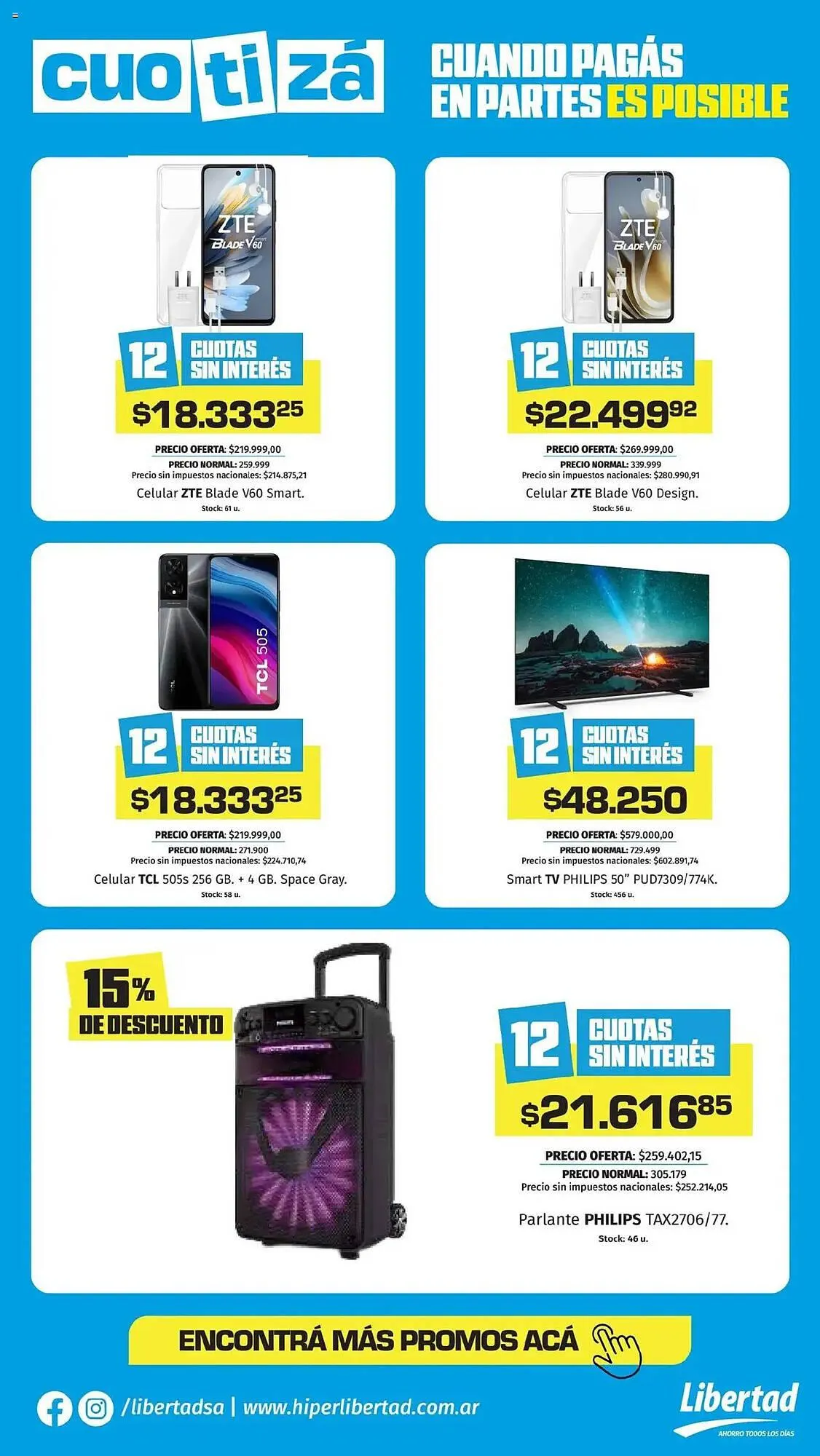 Ofertas de Catálogo Hipermercado Libertad 28 de julio al 4 de agosto 2025 - Página 3 del catálogo