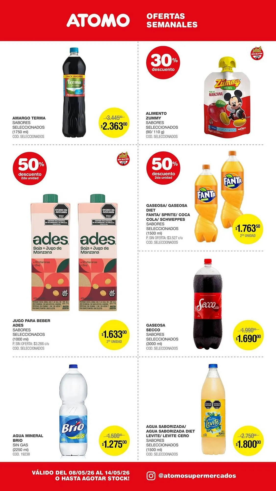 Ofertas de Catálogo Atomo Conviene 12 de mayo al 14 de mayo 2026 - Página 6 del catálogo