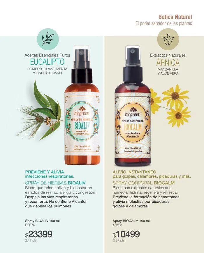 Ofertas de Catálogo Perfumes Biogreen Julio  23 de julio al 31 de julio 2024 - Página 49 del catálogo
