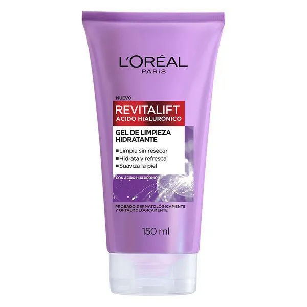Gel de Limpieza Hidratante L'Oréal Paris Revitalift Ácido Hialurónico x 150 ml