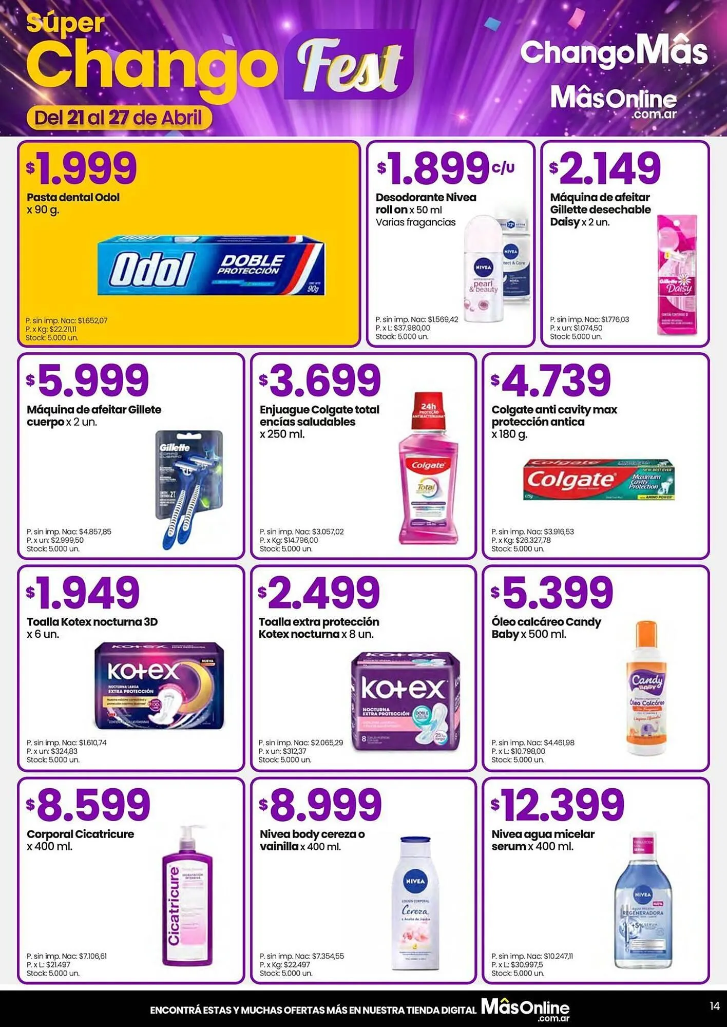 Ofertas de Catálogo Changomas 21 de abril al 27 de abril 2026 - Página 14 del catálogo