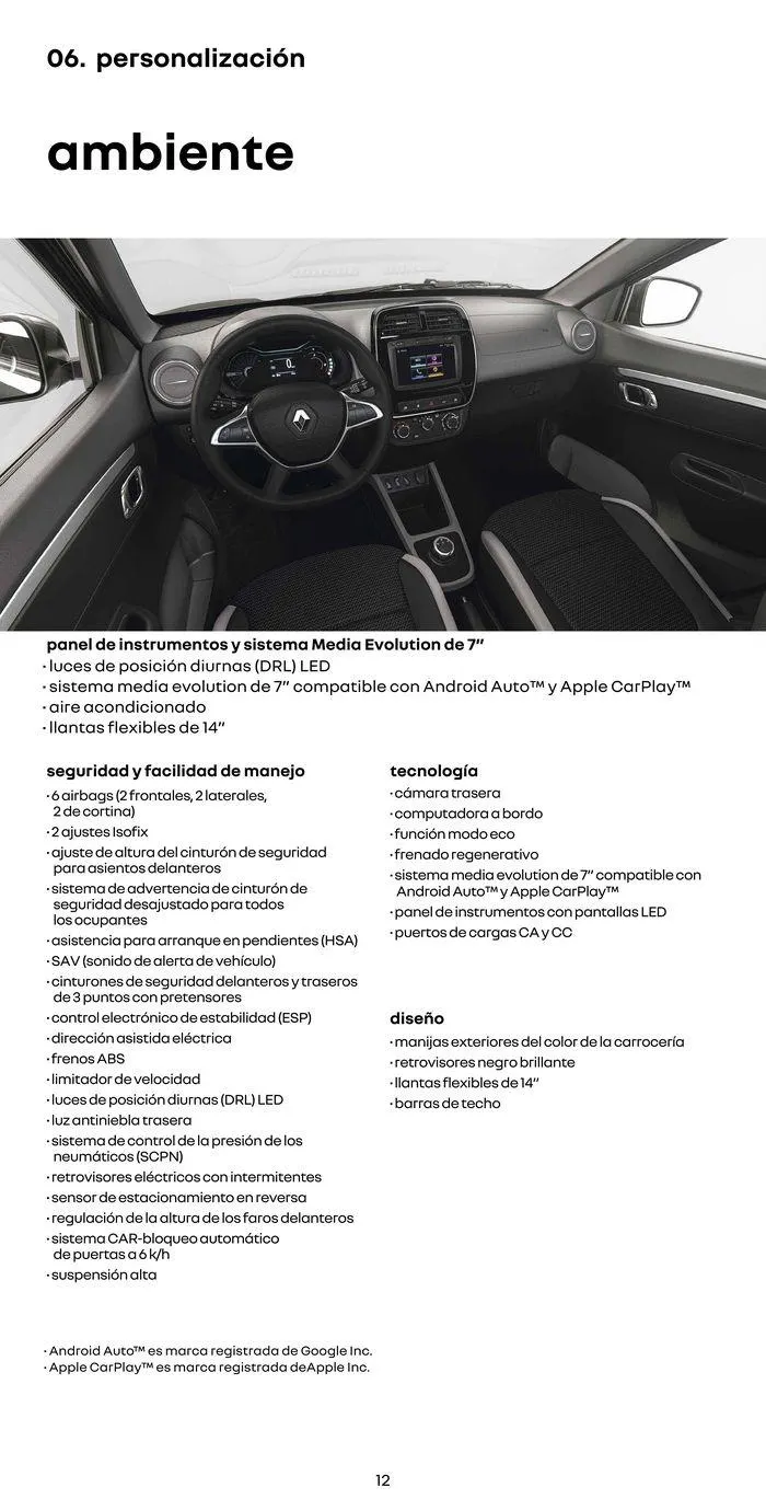 Ofertas de Renault Kwid E-Tech 100% Eléctrico 23 de mayo al 23 de mayo 2025 - Página 12 del catálogo