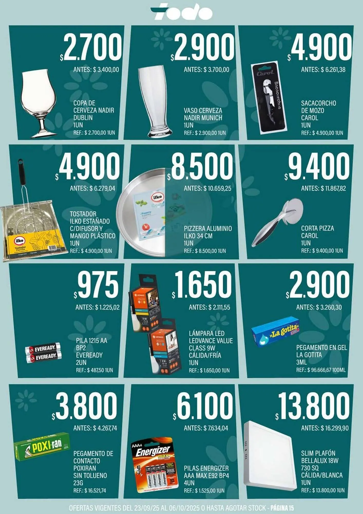 Ofertas de Catálogo Supermercados Todo 23 de septiembre al 31 de diciembre 2025 - Página 15 del catálogo