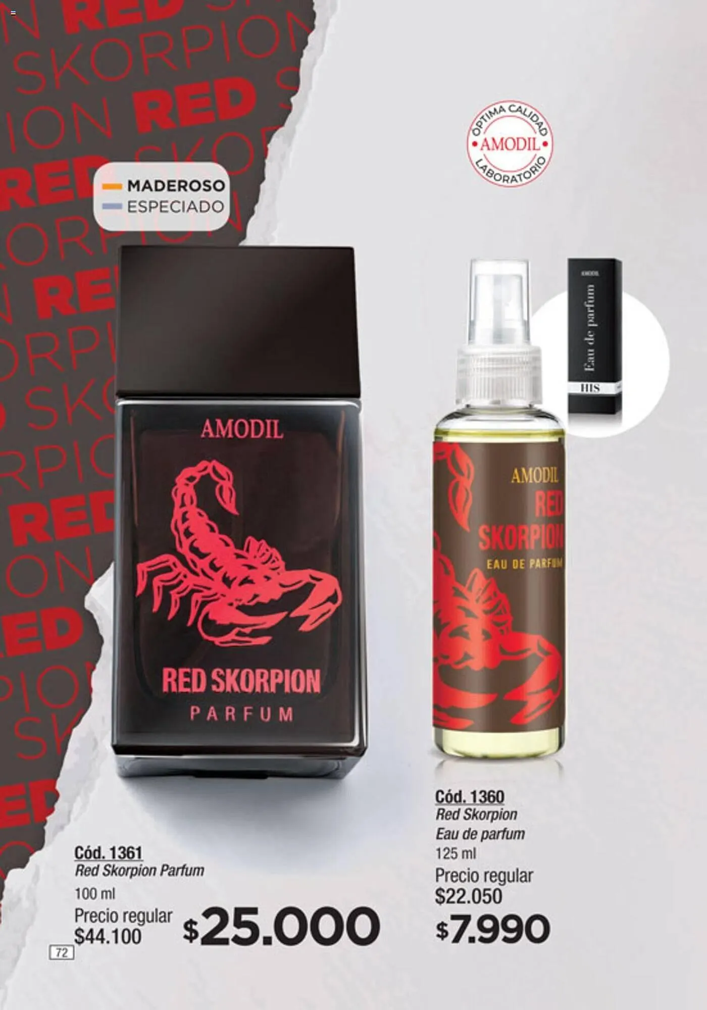 Ofertas de Catálogo Amodil 2 de octubre al 15 de octubre 2024 - Página 72 del catálogo