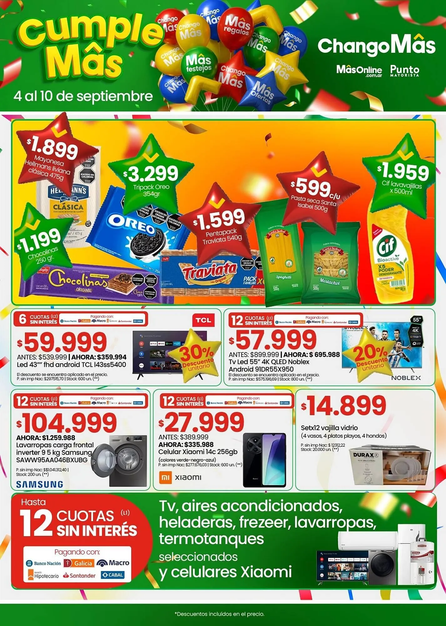 Ofertas de Catálogo Punto Mayorista 4 de septiembre al 14 de septiembre 2025 - Página 1 del catálogo