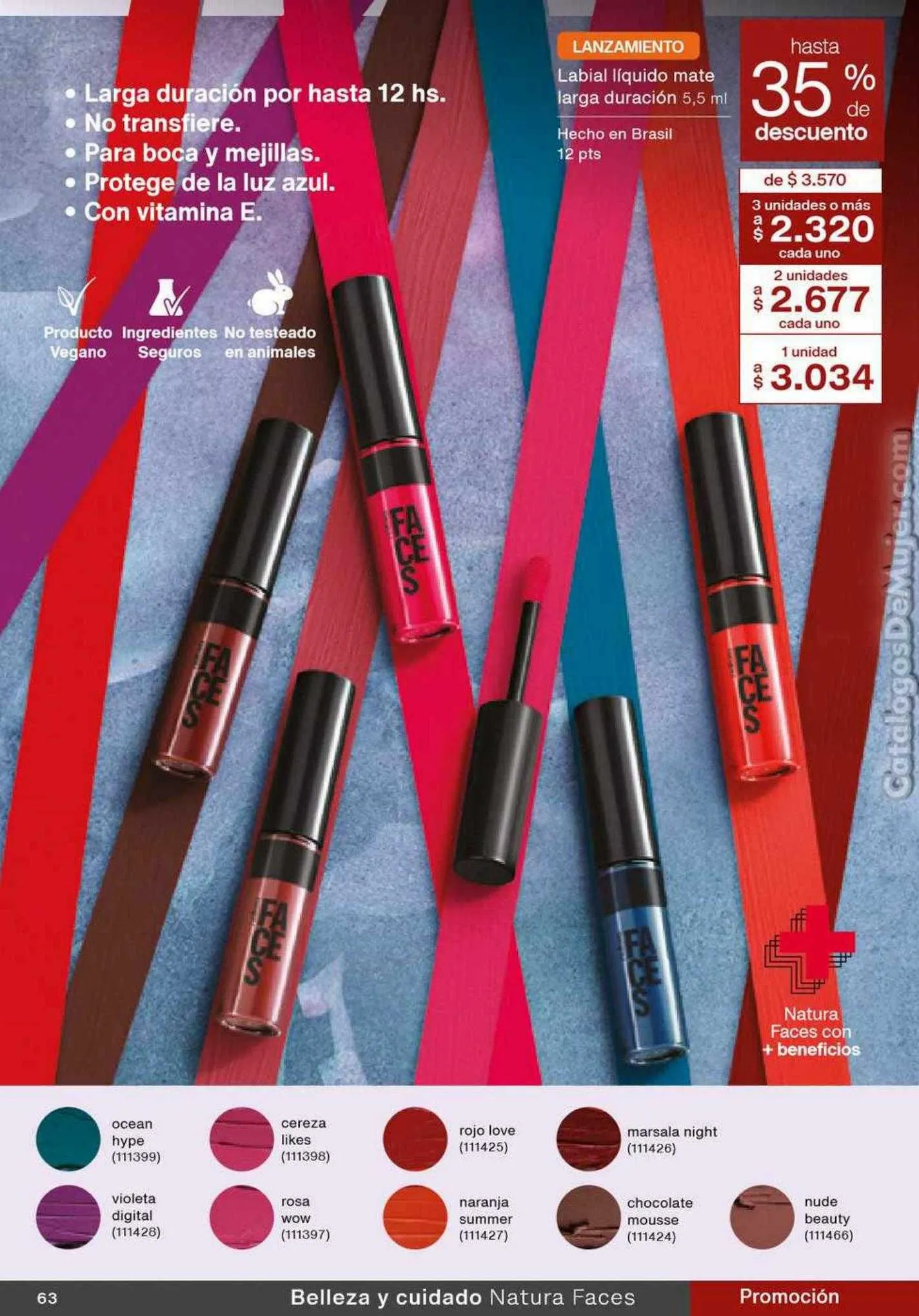 Ofertas de Catálogo Natura 3 de agosto al 30 de septiembre 2023 - Página 63 del catálogo