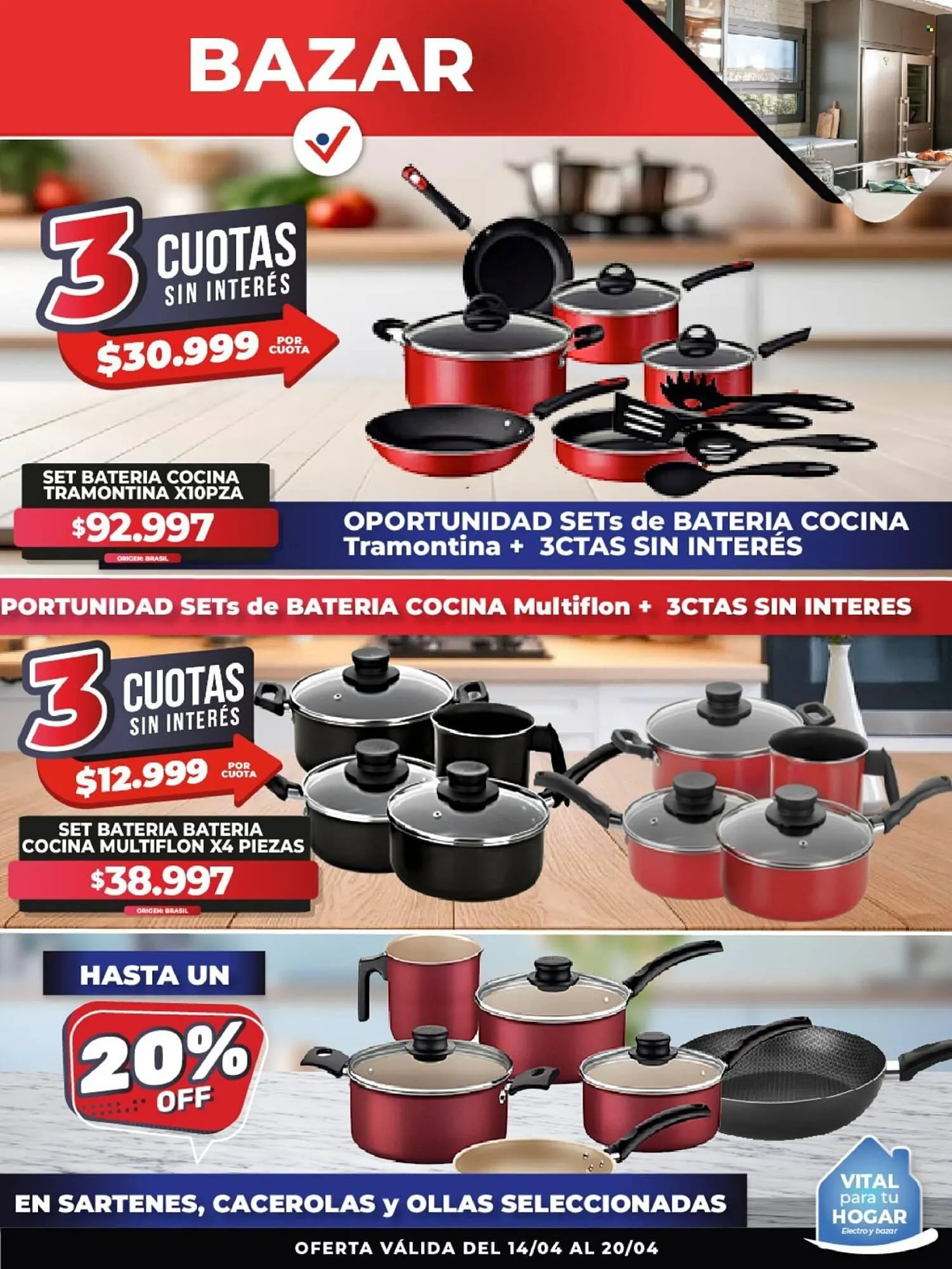 Ofertas de Catálogo Supermayorista Vital 14 de abril al 20 de abril 2025 - Página 4 del catálogo