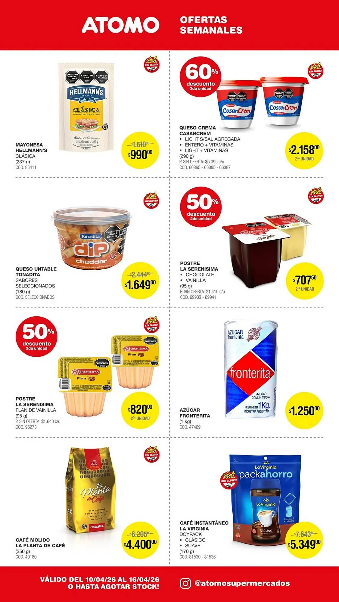 Ofertas de Catálogo Atomo Conviene 10 de abril al 16 de abril 2026 - Página 9 del catálogo