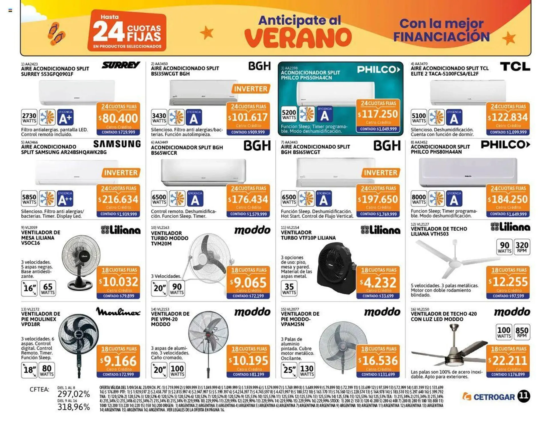 Ofertas de Catálogo Cetrogar 1 de septiembre al 30 de septiembre 2024 - Página 11 del catálogo