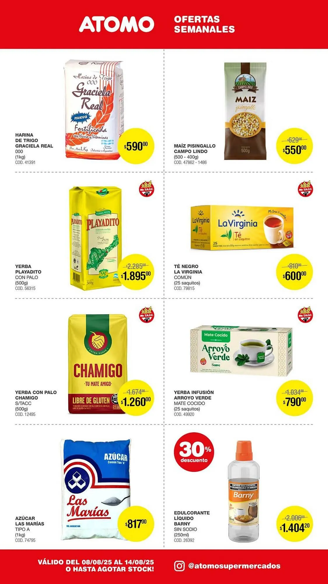 Ofertas de Catálogo Atomo Conviene 8 de agosto al 14 de agosto 2025 - Página 8 del catálogo