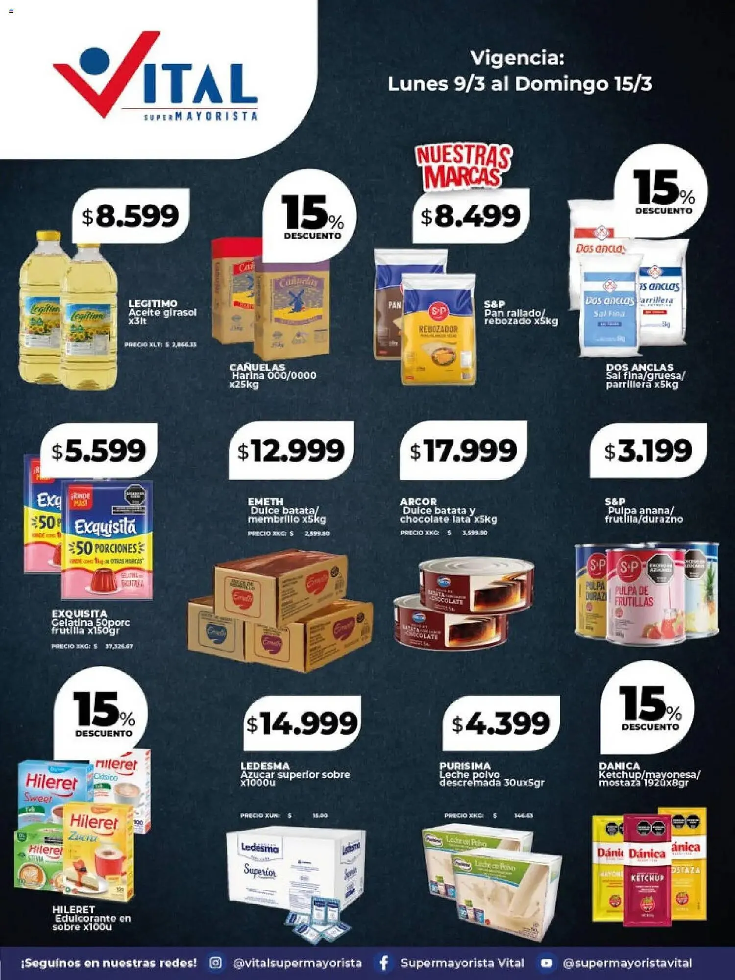 Ofertas de Catálogo Supermayorista Vital 9 de marzo al 15 de marzo 2026 - Página 4 del catálogo