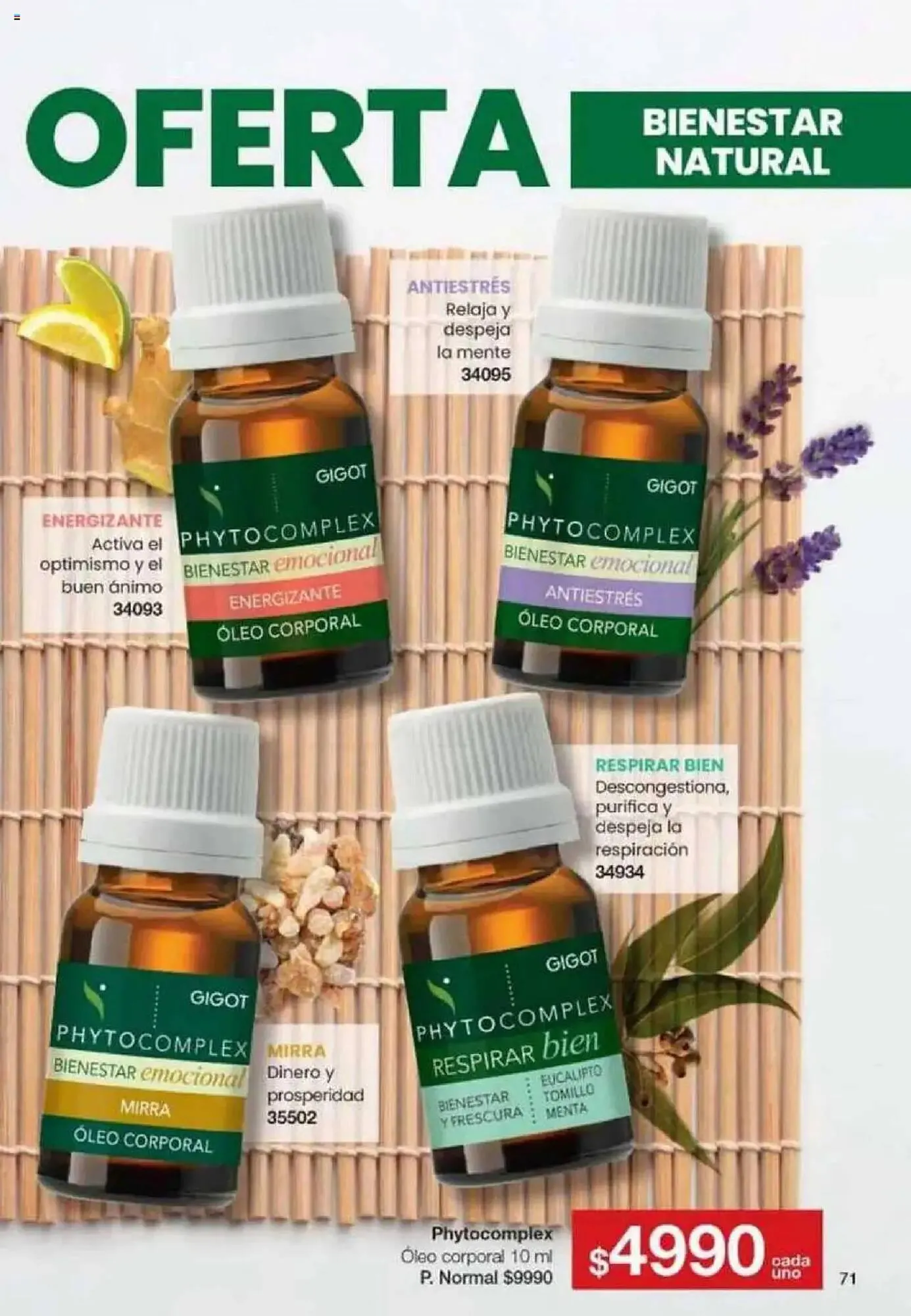 Ofertas de Catálogo Gigot 3 de abril al 16 de abril 2025 - Página 71 del catálogo