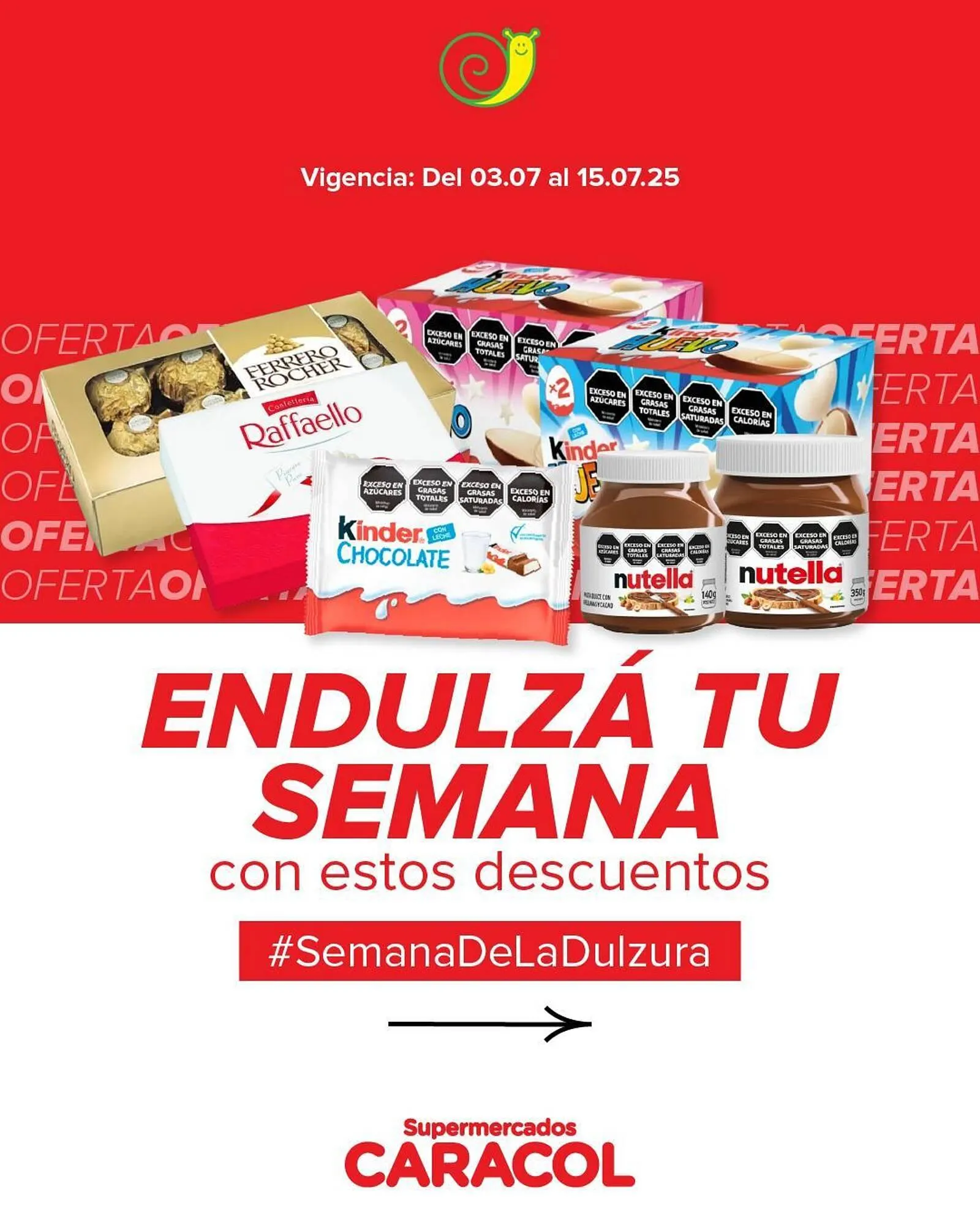 Ofertas de Catálogo Supermercados Caracol 3 de julio al 15 de julio 2025 - Página 1 del catálogo
