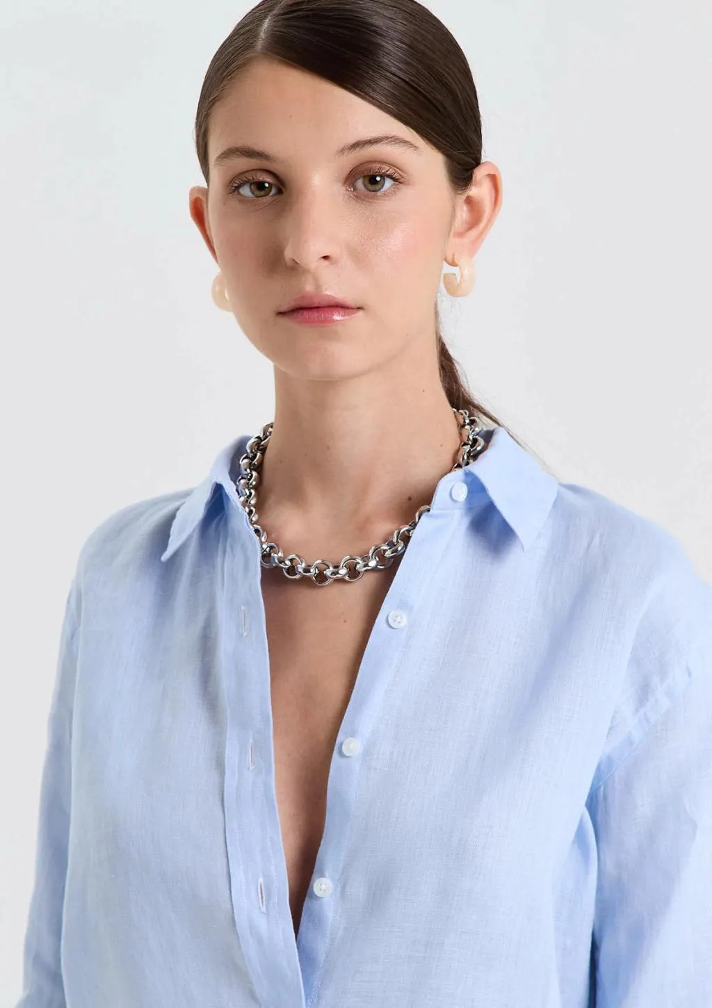 CAMISA KASTELLI (CELESTE)