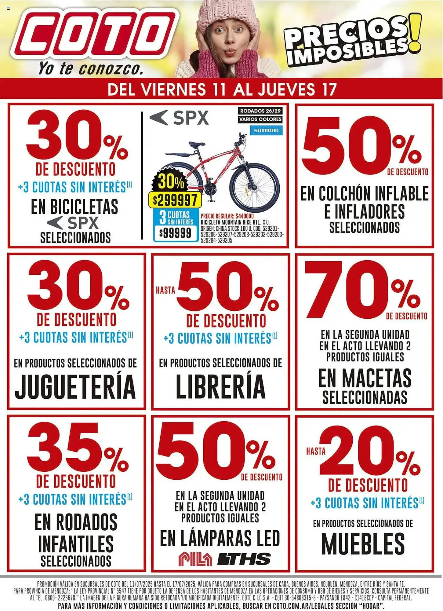 Ofertas de Catálogo Coto 11 de julio al 17 de julio 2025 - Página 1 del catálogo