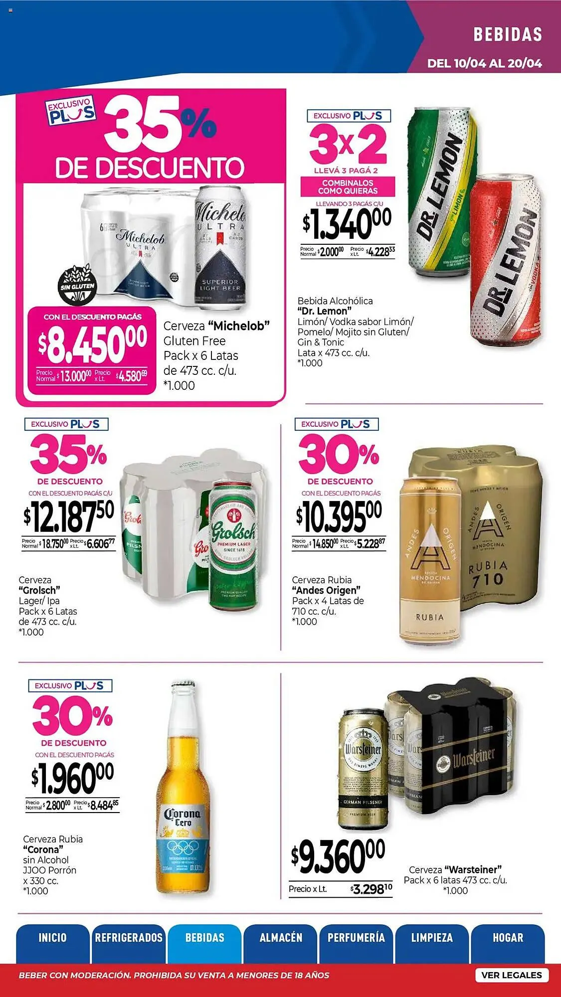 Ofertas de Catálogo La Anonima 10 de abril al 20 de abril 2025 - Página 9 del catálogo