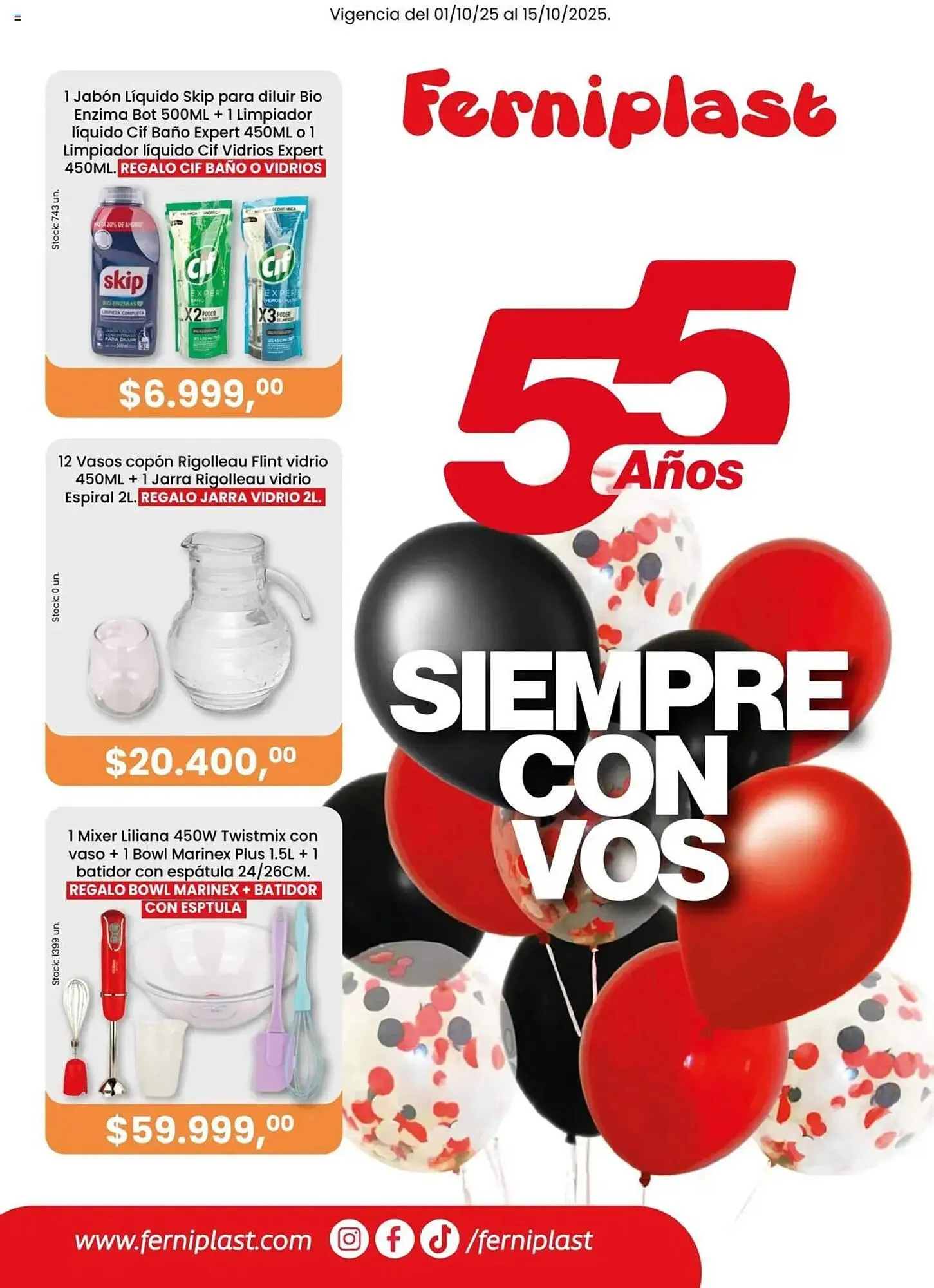 Ofertas de Catálogo Ferniplast 1 de octubre al 16 de octubre 2025 - Página 1 del catálogo