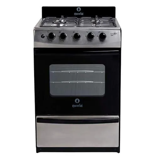 Cocina Escorial Master Style 56Cm Acero Multigas