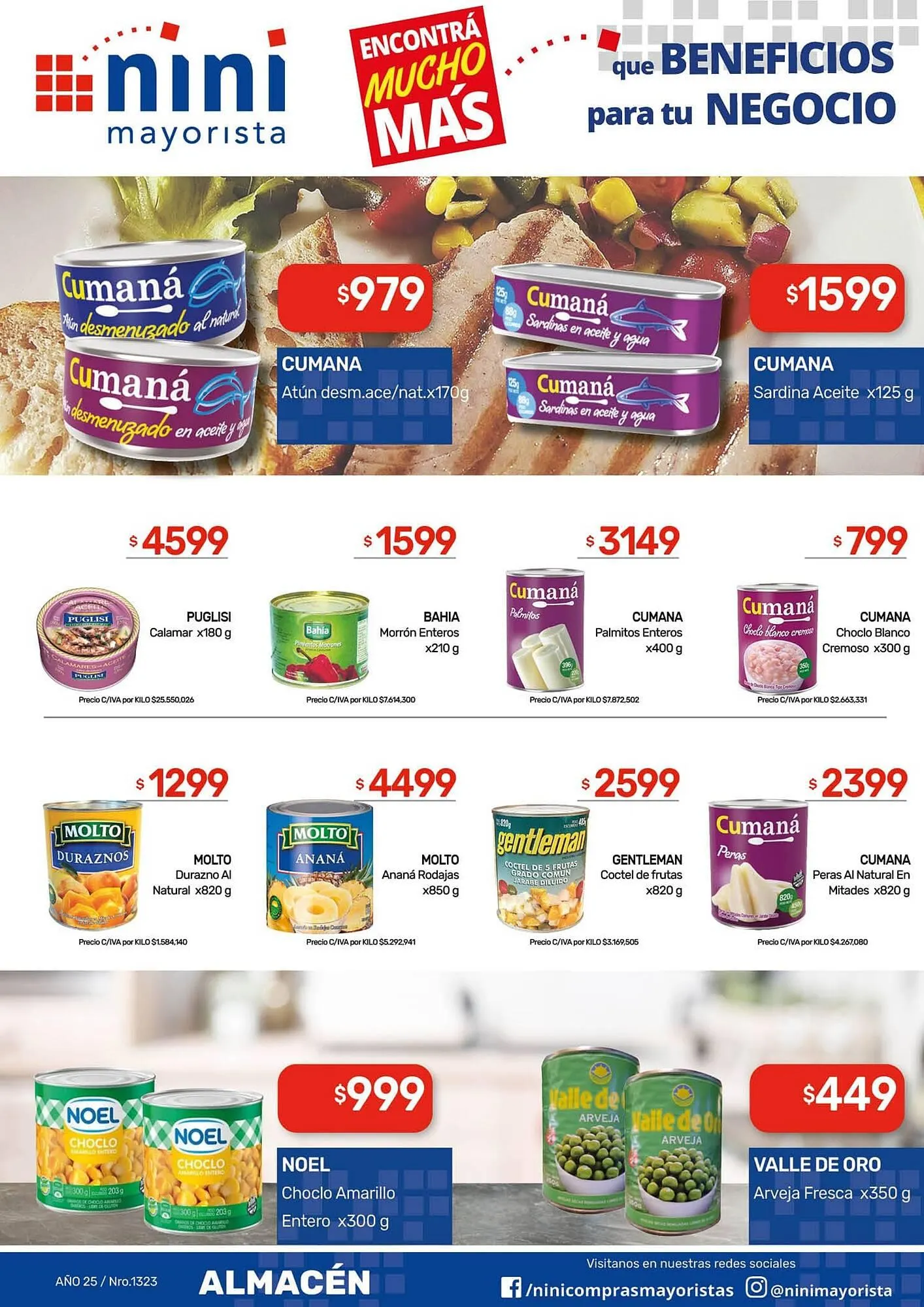 Ofertas de catálogo Nini Mayorista 1 de septiembre al 7 de septiembre 2025 - Página 26 del catálogo