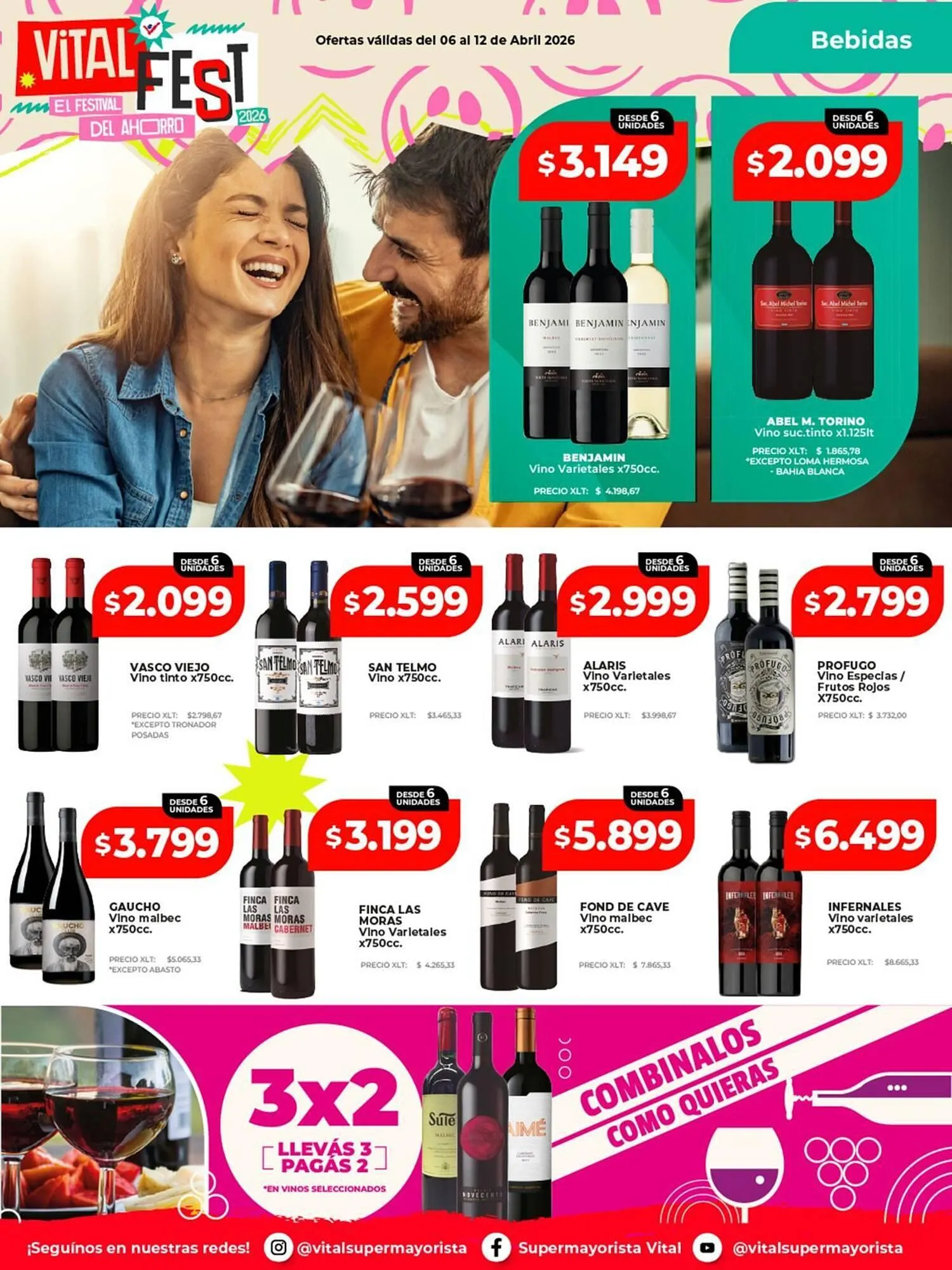 Ofertas de Catálogo Supermayorista Vital 6 de abril al 12 de abril 2026 - Página 20 del catálogo