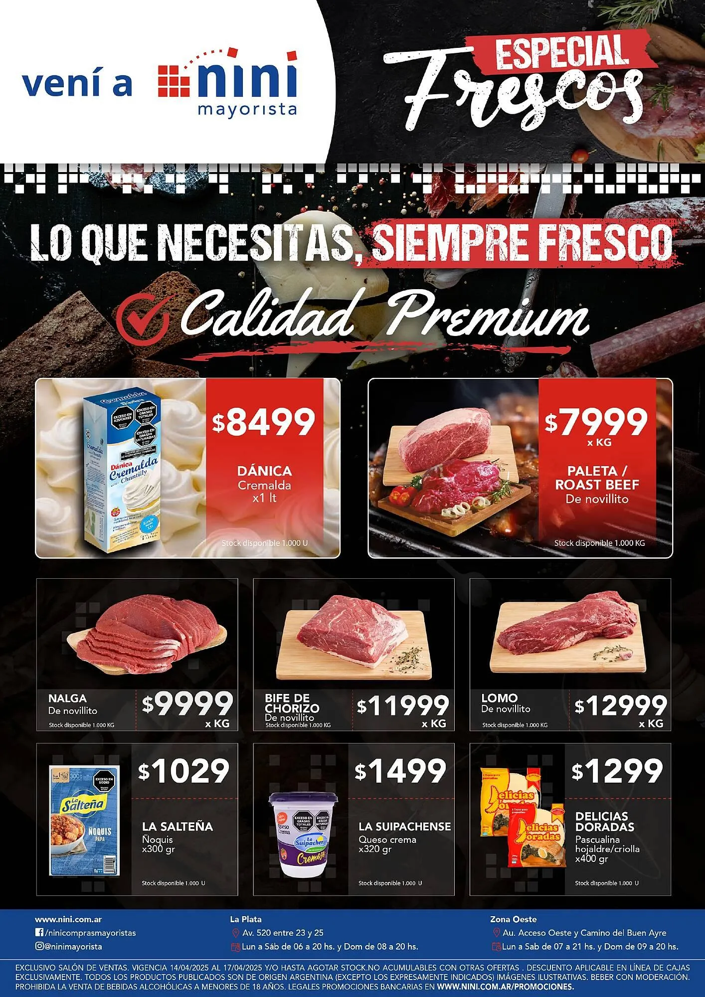 Ofertas de Catálogo Nini Mayorista 14 de abril al 17 de abril 2025 - Página 1 del catálogo