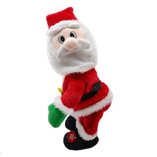 Muñeco de navidad Santa Pompis Cotidiana rojo 15x15x32 cm