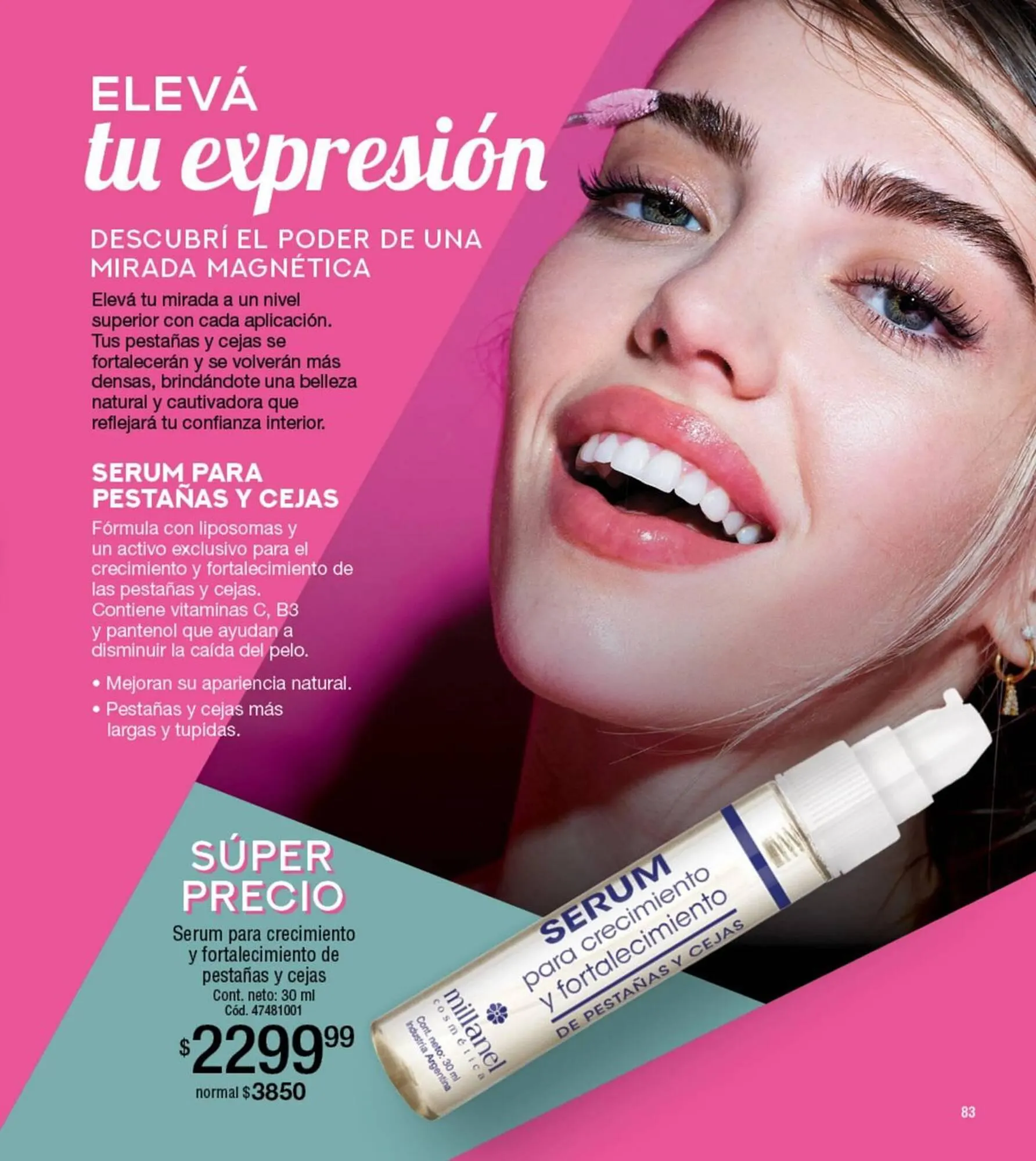 Ofertas de Catálogo Millanel Cosmética 16 de octubre al 12 de noviembre 2023 - Página 83 del catálogo