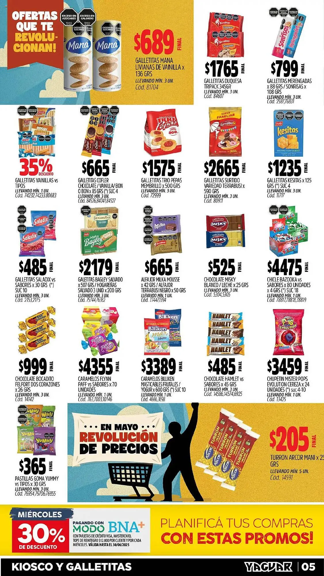 Ofertas de Catálogo Supermercados Yaguar 26 de mayo al 2 de junio 2025 - Página 5 del catálogo